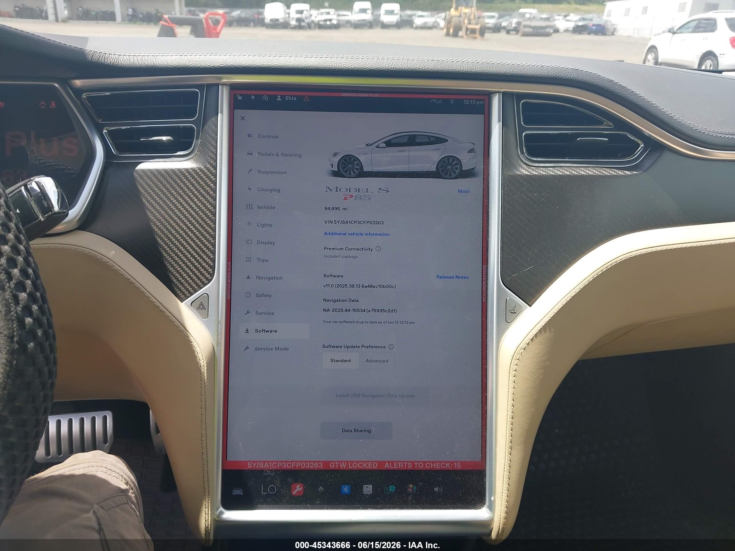 2012 Tesla Model S Performance/signature Performance White vin: 5YJSA1CP3CFP03263