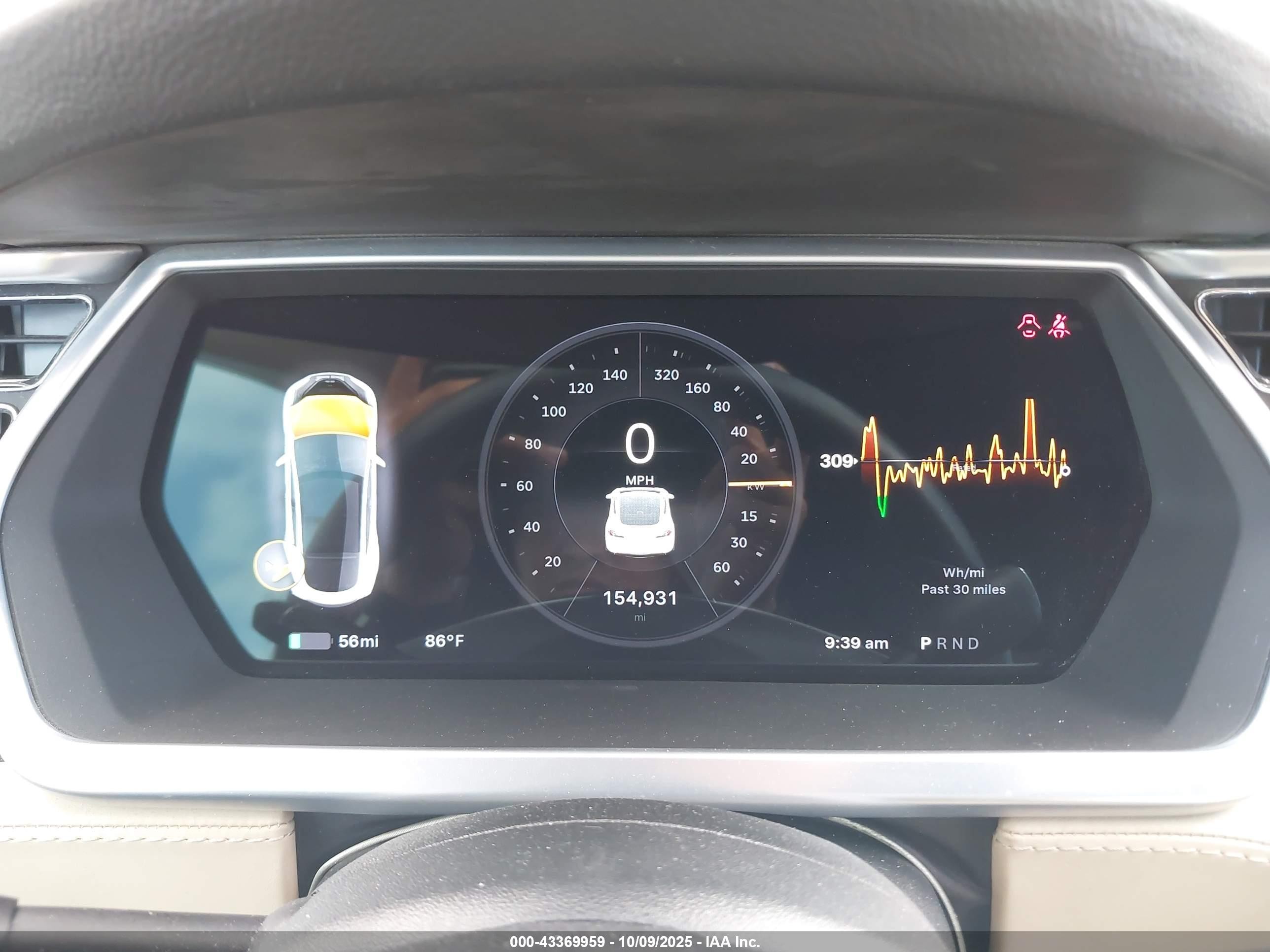 2013 Tesla Model S Performance White vin: 5YJSA1CP3DFP05886
