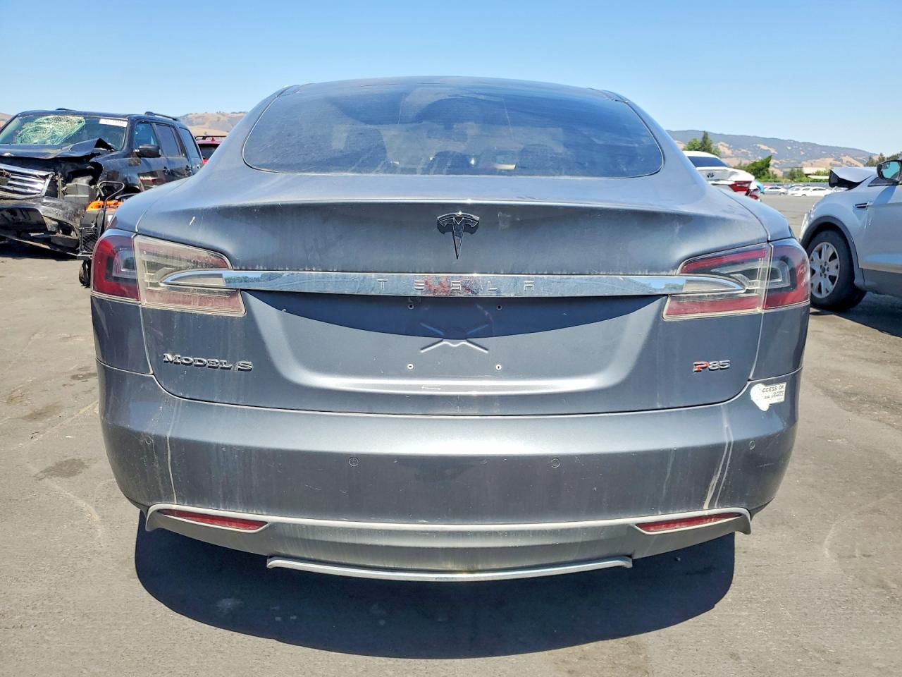 2013 Tesla Model S Charcoal vin: 5YJSA1CP4DFP23684