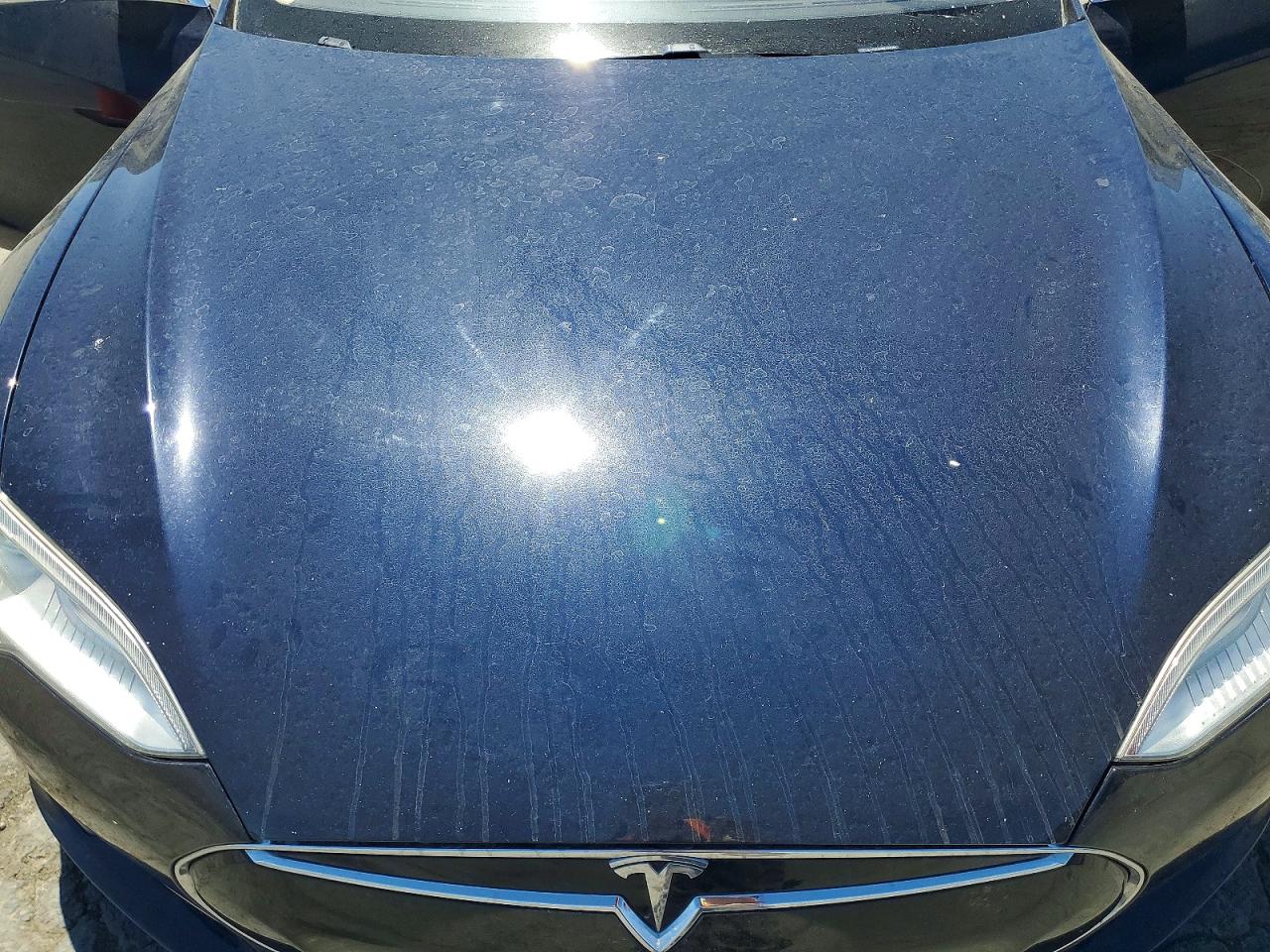 2013 Tesla Model S Blue vin: 5YJSA1CP4DFP25743