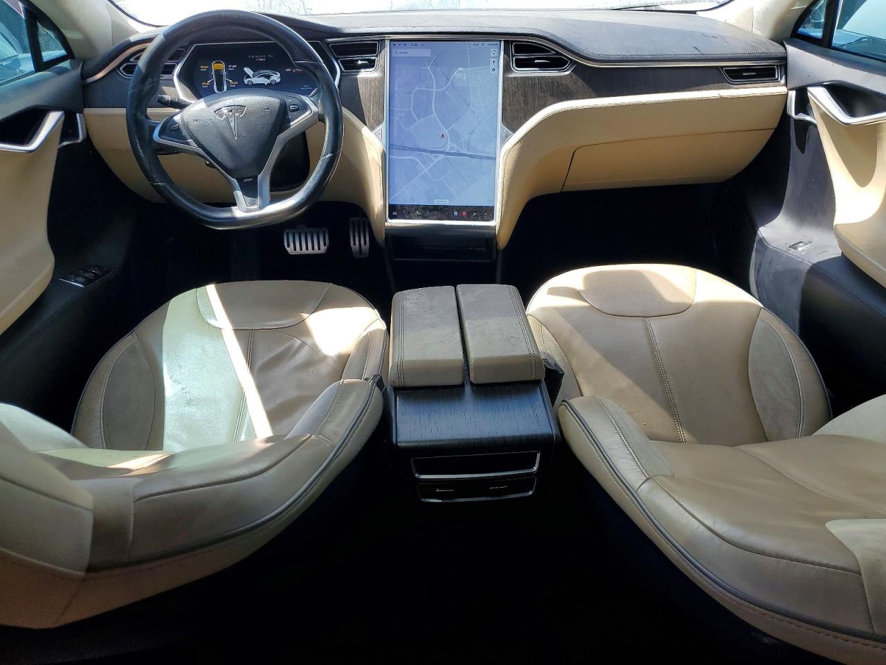 2013 Tesla Model S White vin: 5YJSA1CP6DFP21175