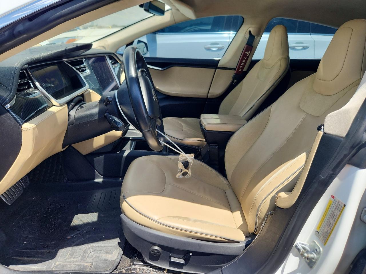 2012 Tesla Model S White vin: 5YJSA1CP7CFP02293