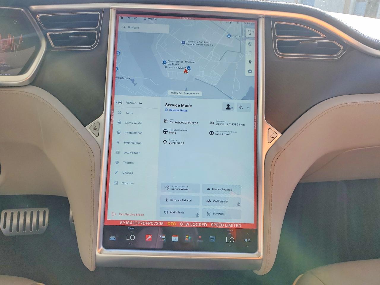 2013 Tesla Model S Blue vin: 5YJSA1CP7DFP07205