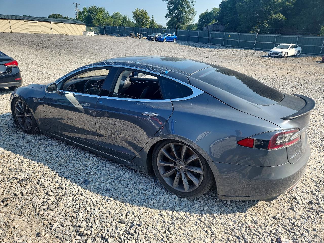 2012 Tesla Model S Gray vin: 5YJSA1CP8CFP01797