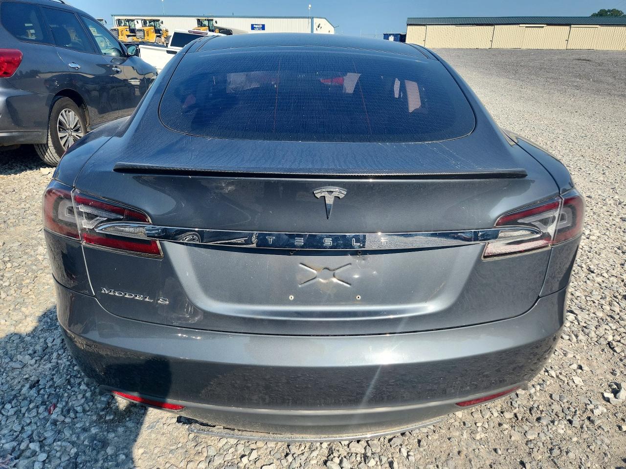 2012 Tesla Model S Gray vin: 5YJSA1CP8CFP01797