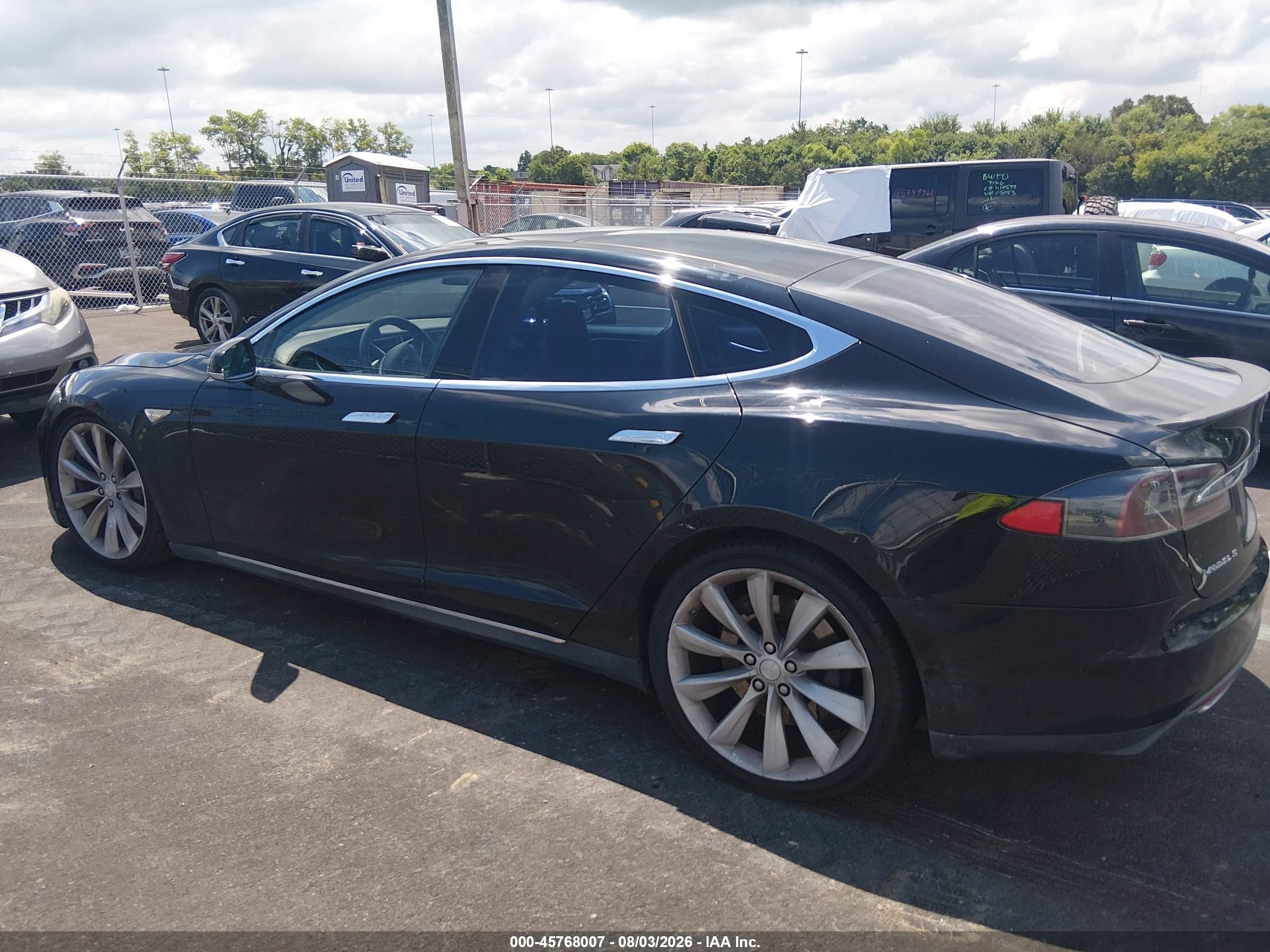 2013 Tesla Model S Performance Black vin: 5YJSA1CP8DFP06533