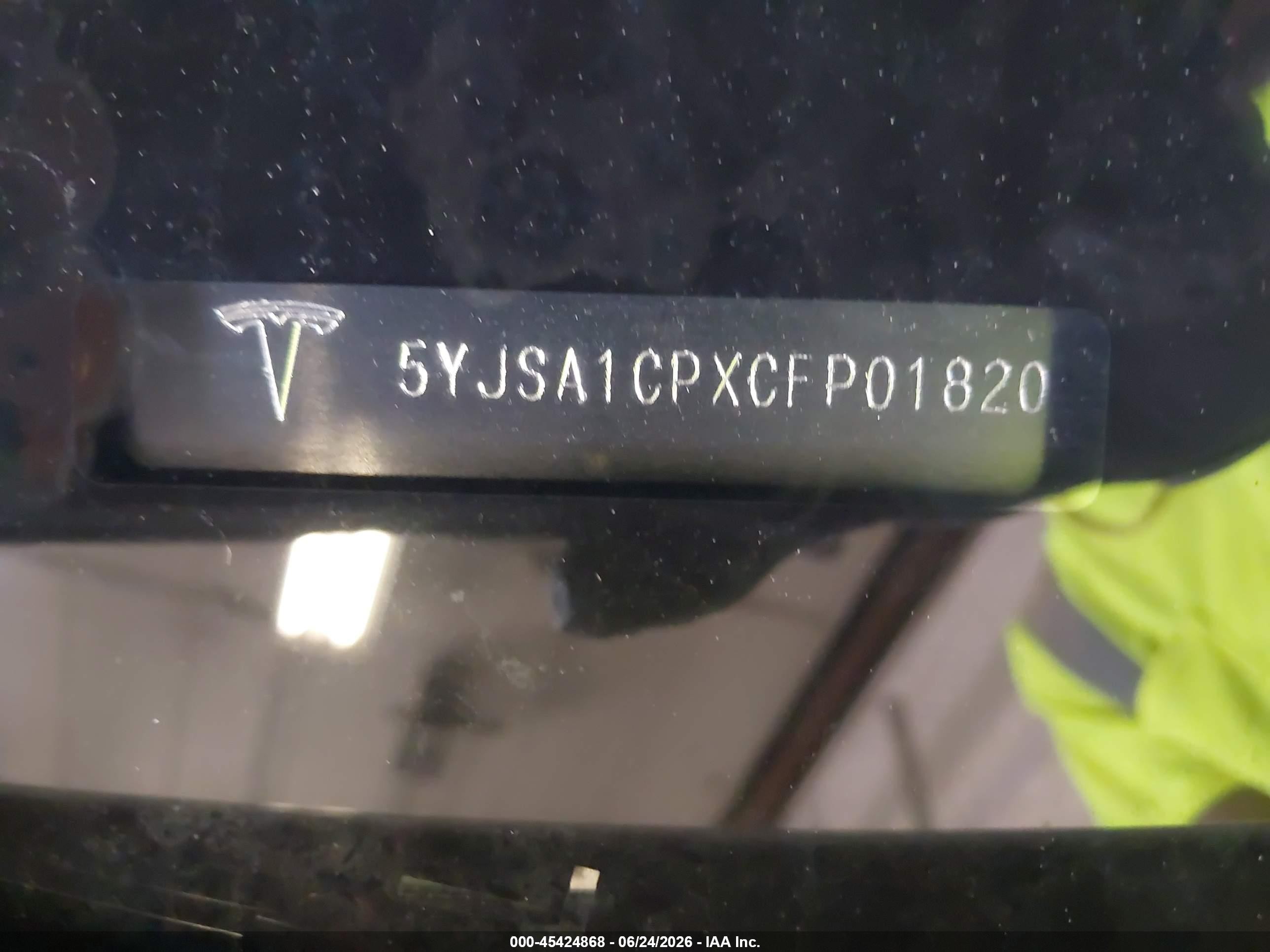 2012 Tesla Model S Performance/signature Performance White vin: 5YJSA1CPXCFP01820