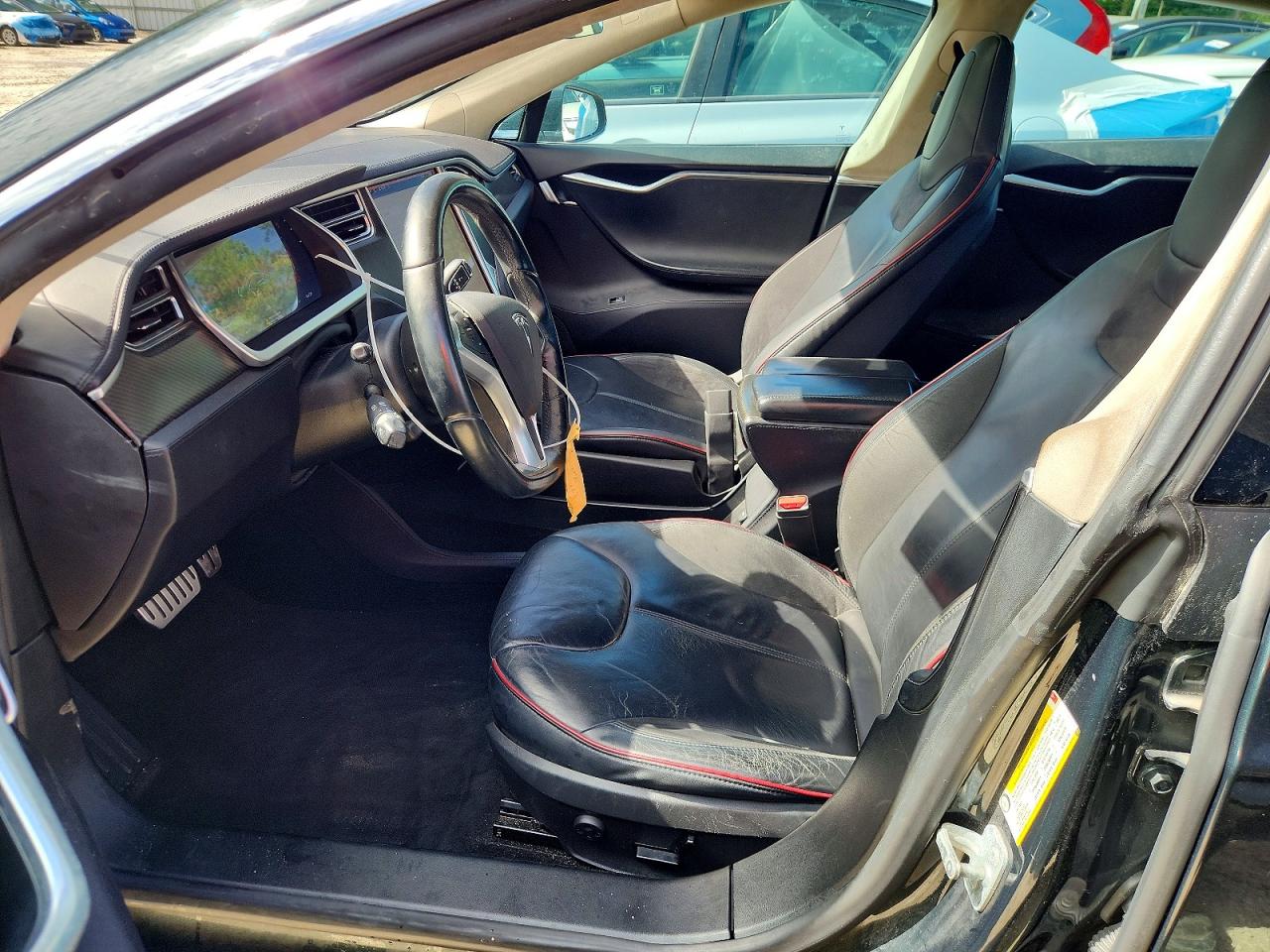 2013 Tesla Model S Green vin: 5YJSA1CPXDFP10826
