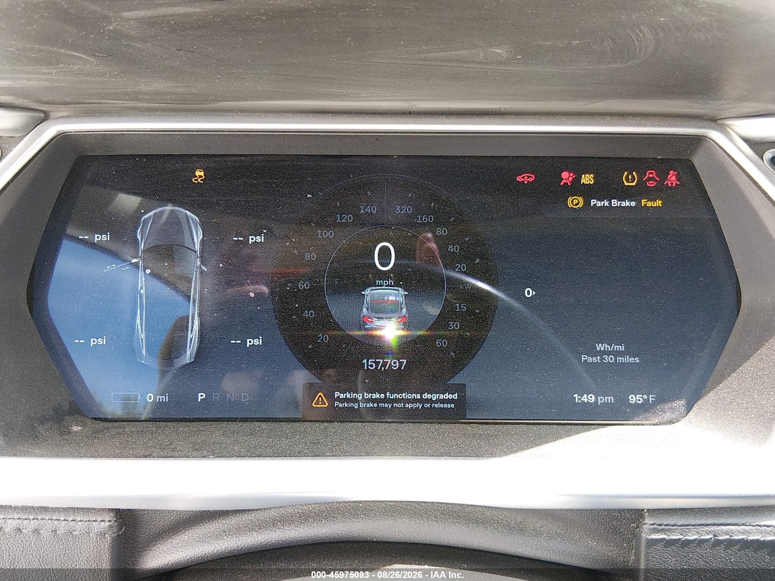 2013 Tesla Model S Performance Gray vin: 5YJSA1CPXDFP13564