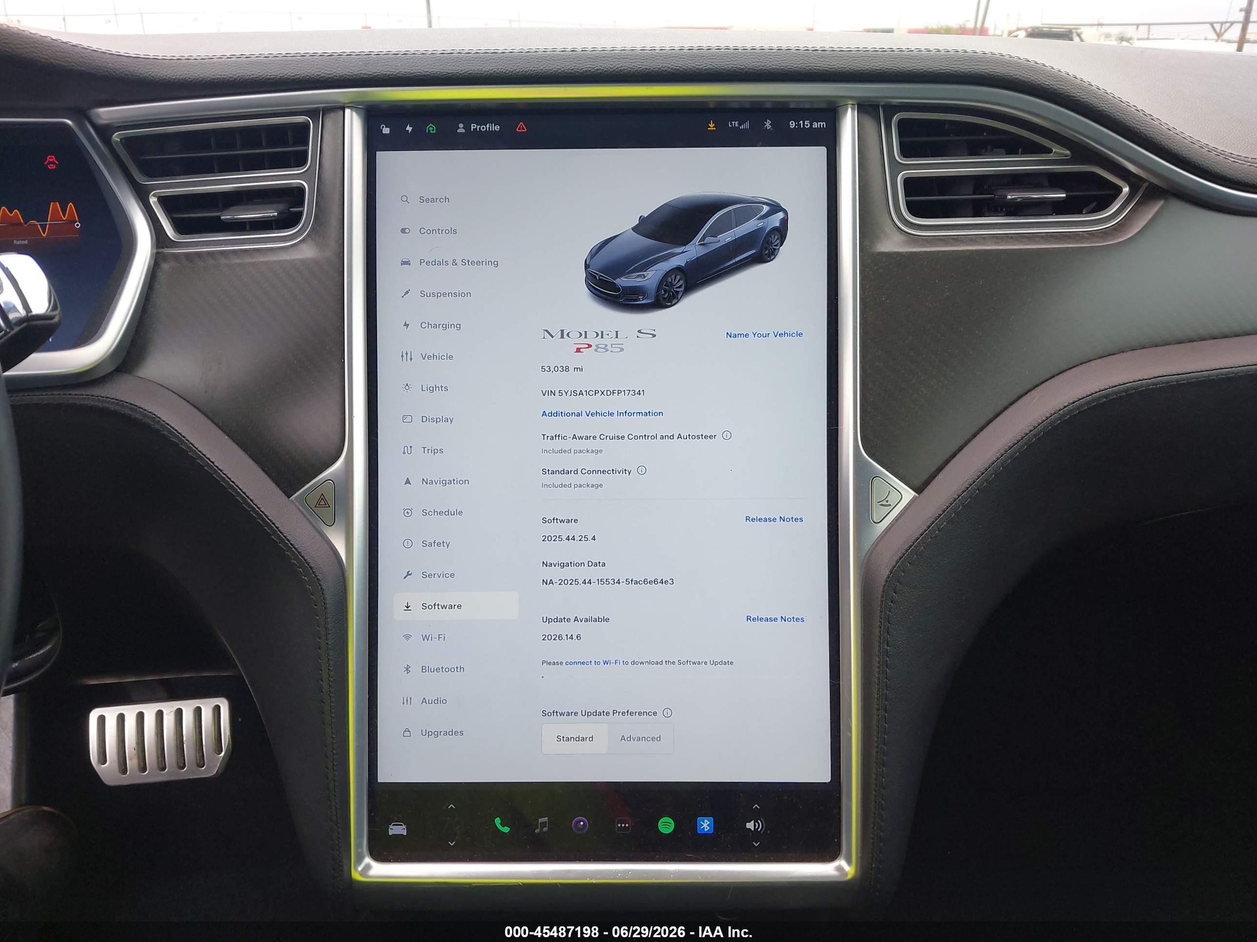 2013 Tesla Model S Performance Gray vin: 5YJSA1CPXDFP17341