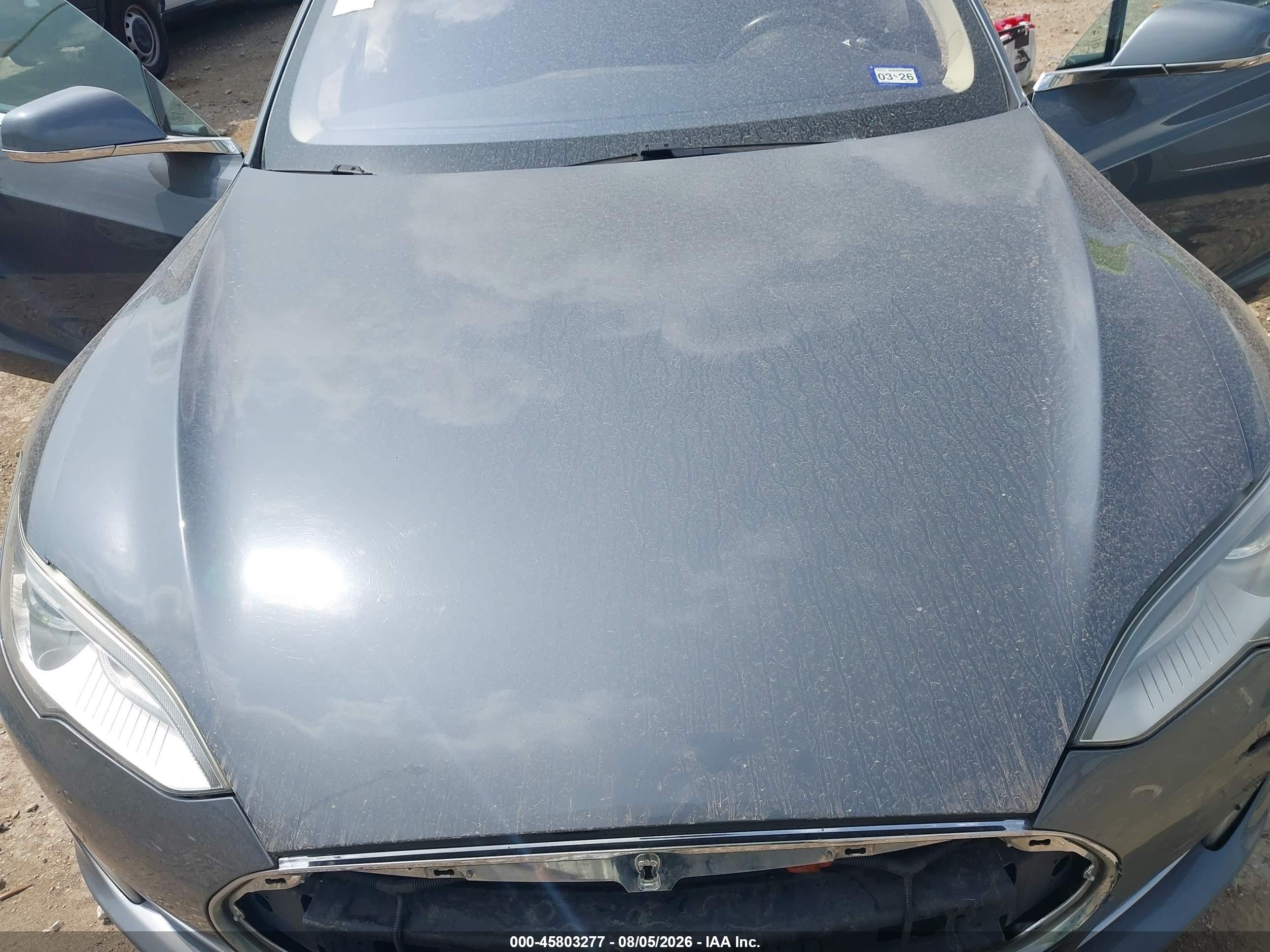 2013 Tesla Model S   Gray vin: 5YJSA1DGXDFP19749
