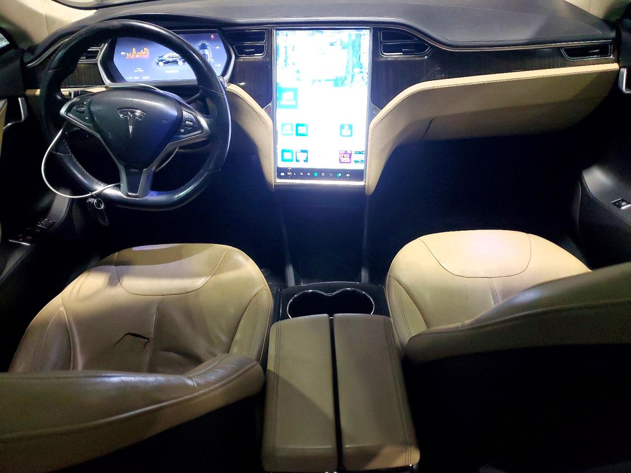 2013 Tesla Model S Blue vin: 5YJSA1DN0DFP14803
