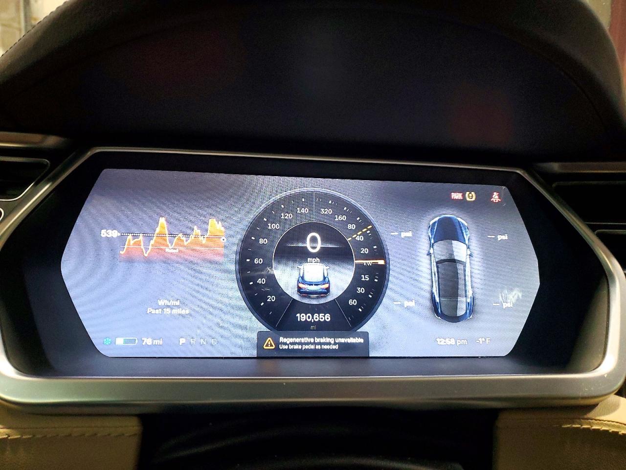 2013 Tesla Model S Blue vin: 5YJSA1DN0DFP14803