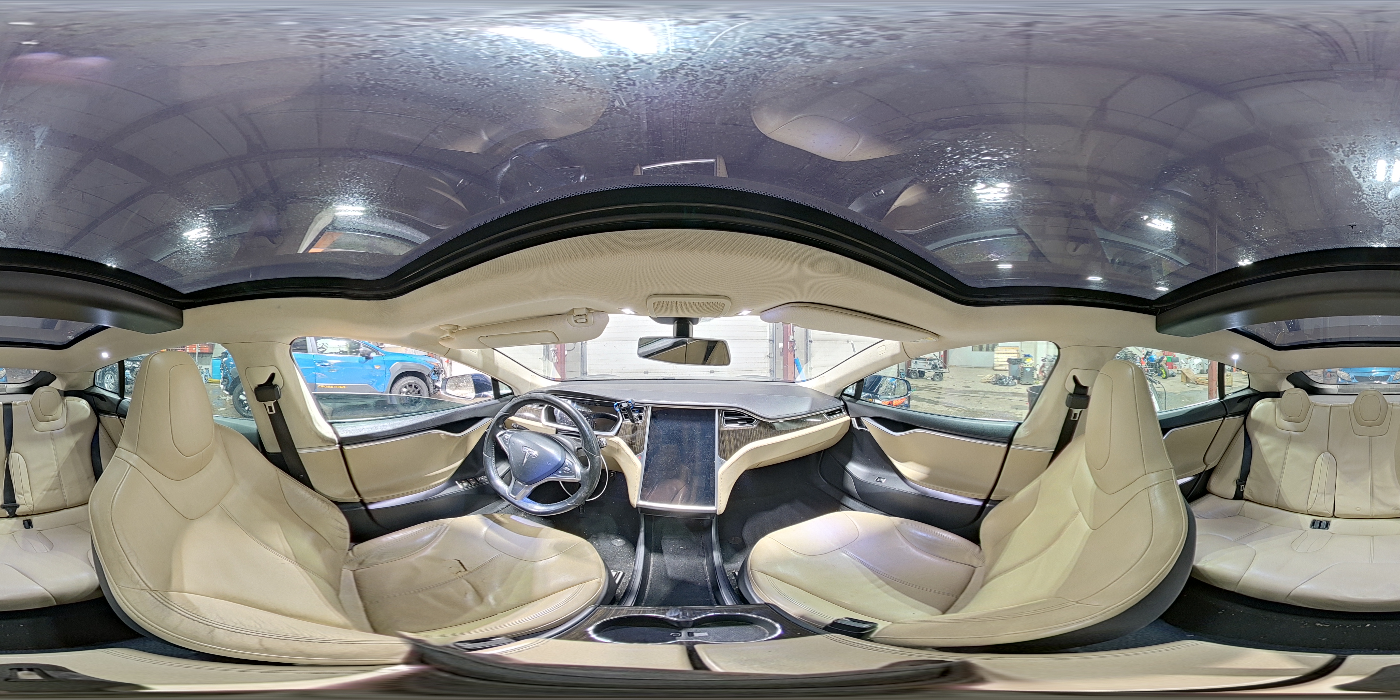 2013 Tesla Model S Blue vin: 5YJSA1DN0DFP14803