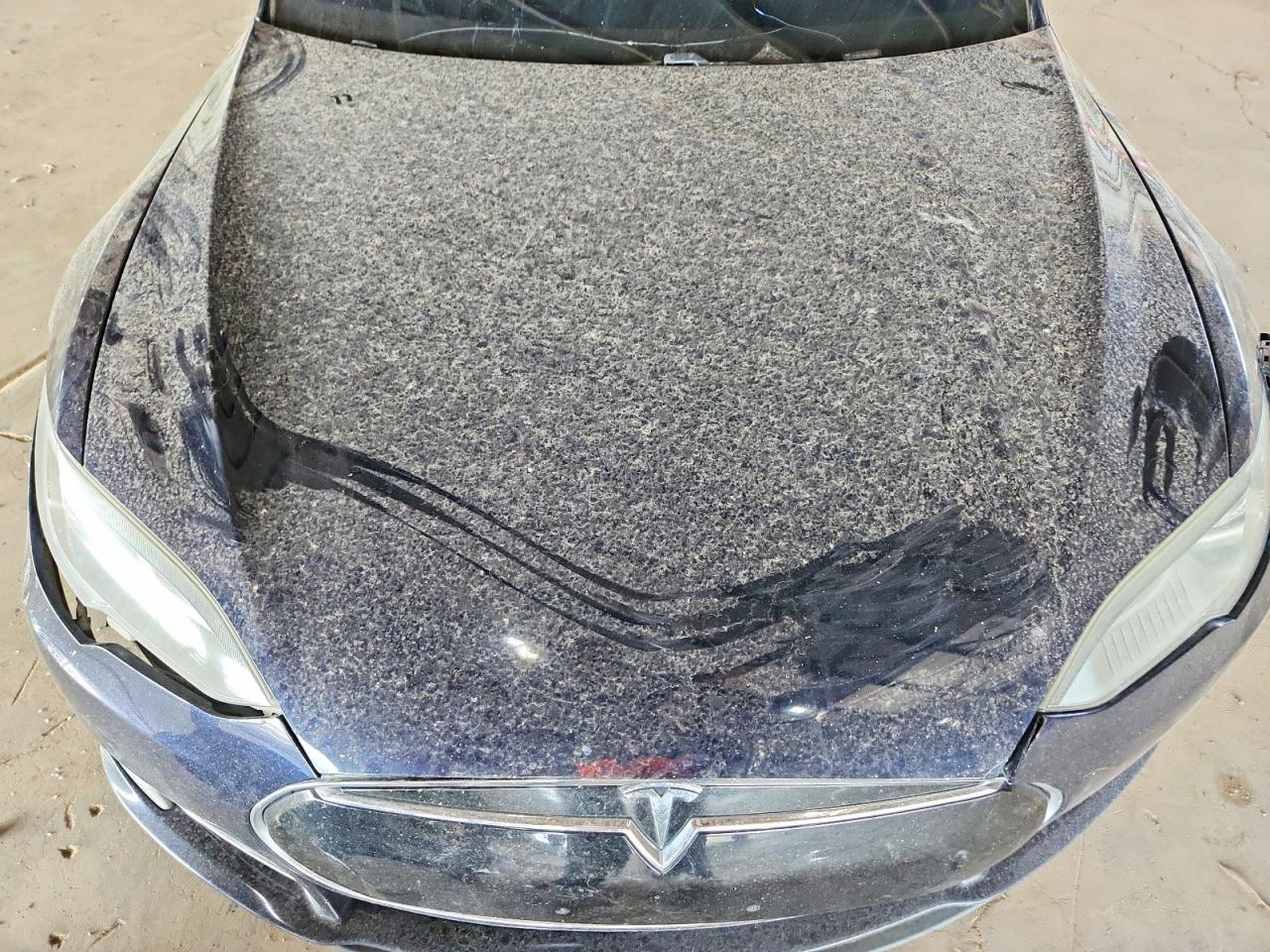 2012 Tesla Model S Blue vin: 5YJSA1DN2CFP01324