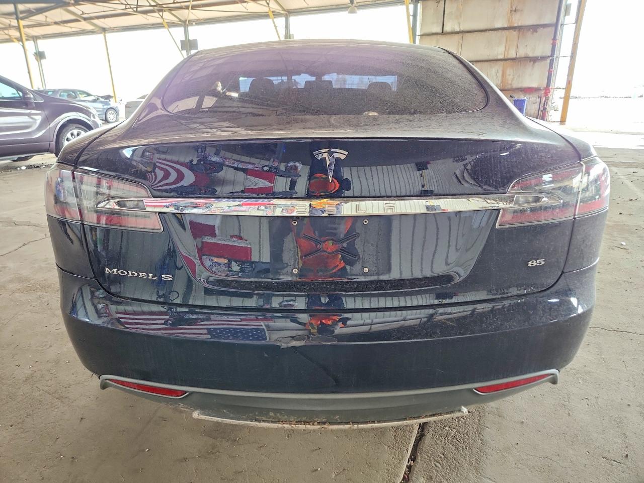 2012 Tesla Model S Blue vin: 5YJSA1DN2CFP01324