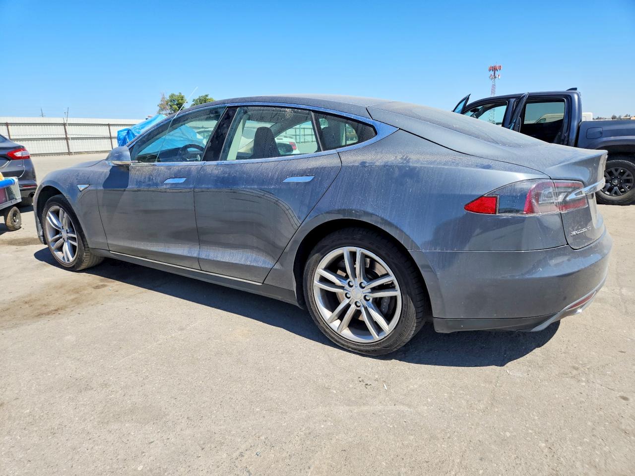 2013 Tesla Model S Gray vin: 5YJSA1DNXDFP05607