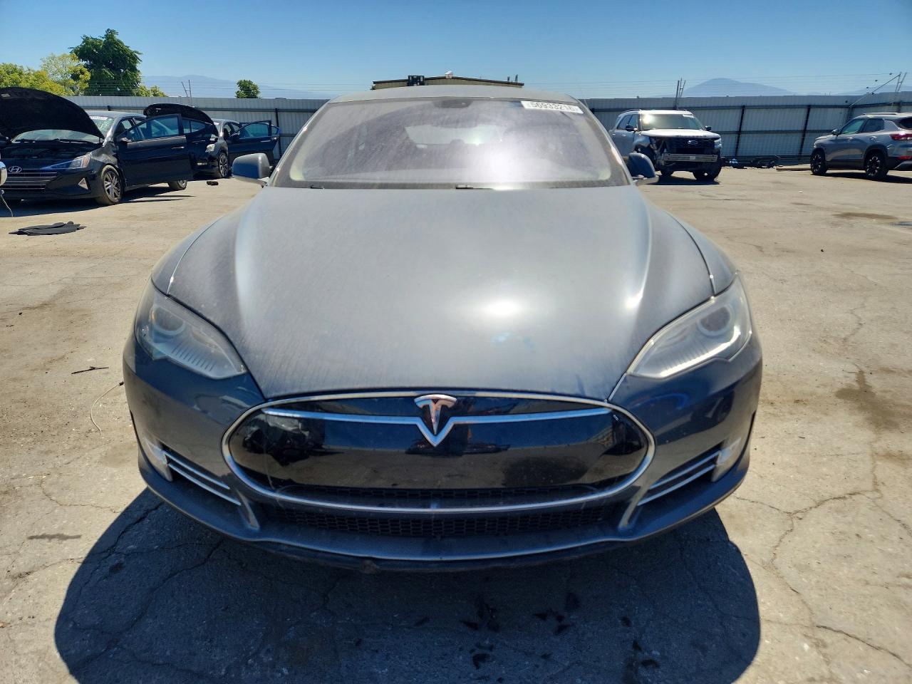 2013 Tesla Model S Gray vin: 5YJSA1DNXDFP05607