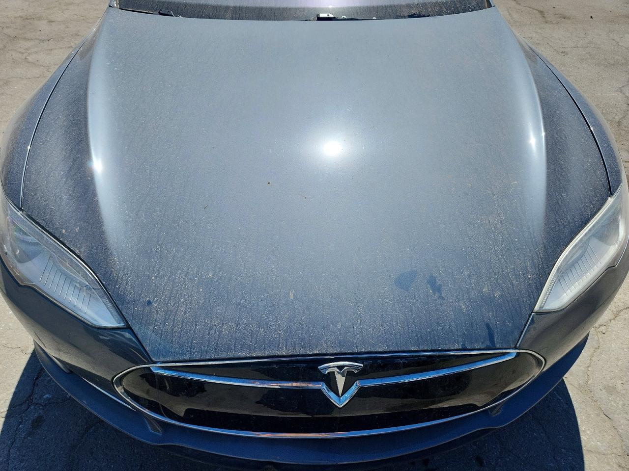 2013 Tesla Model S Gray vin: 5YJSA1DNXDFP05607