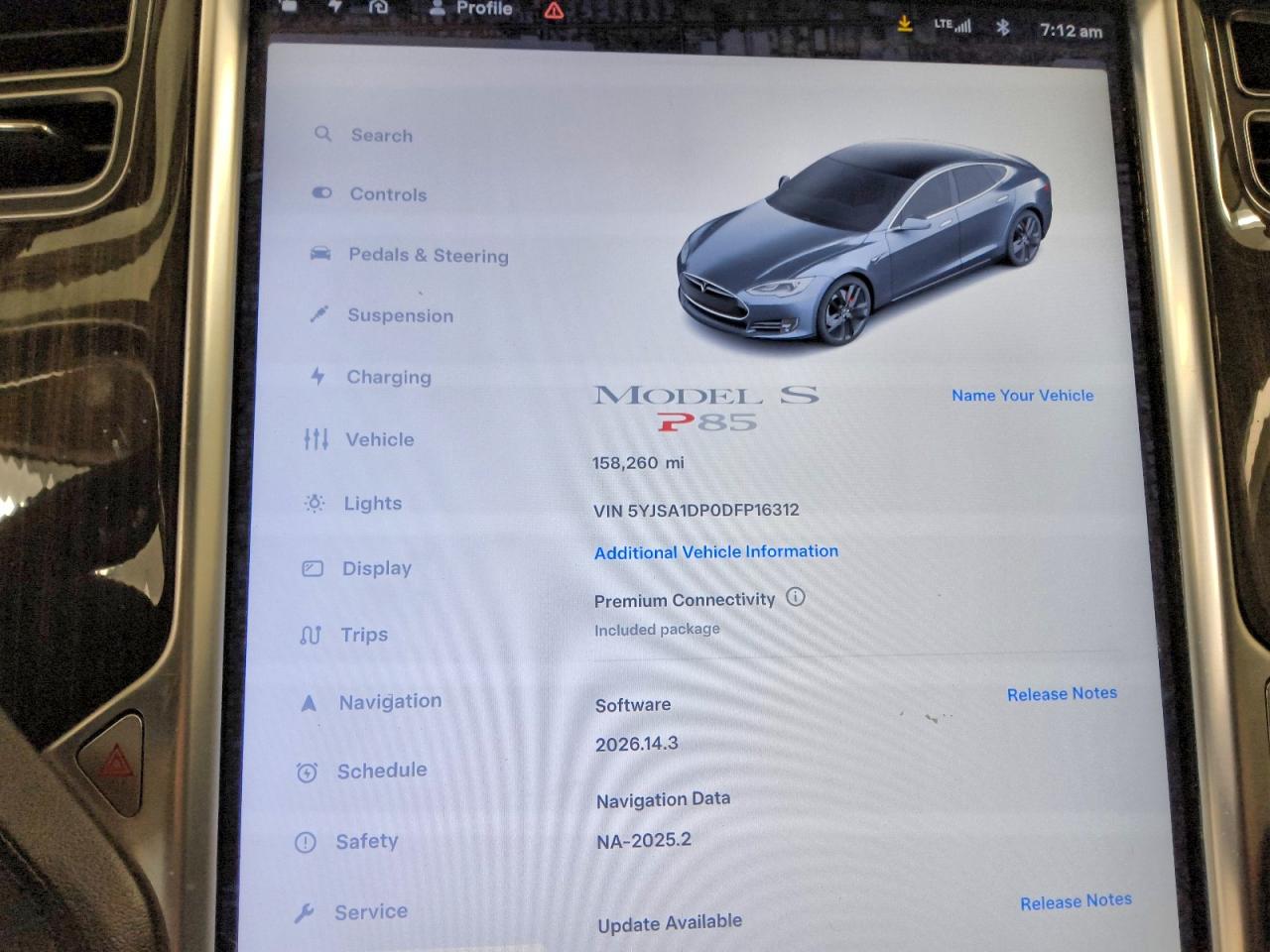 2013 Tesla Model S Gray vin: 5YJSA1DP0DFP16312