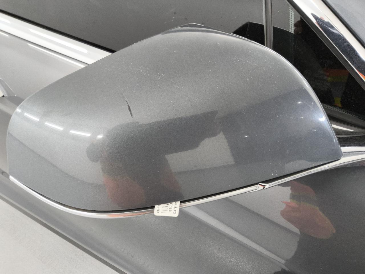 2013 Tesla Model S Gray vin: 5YJSA1DP0DFP16312 Damage: Right Mirror, Heavy Scratch, 1/2 To 1 Inch
