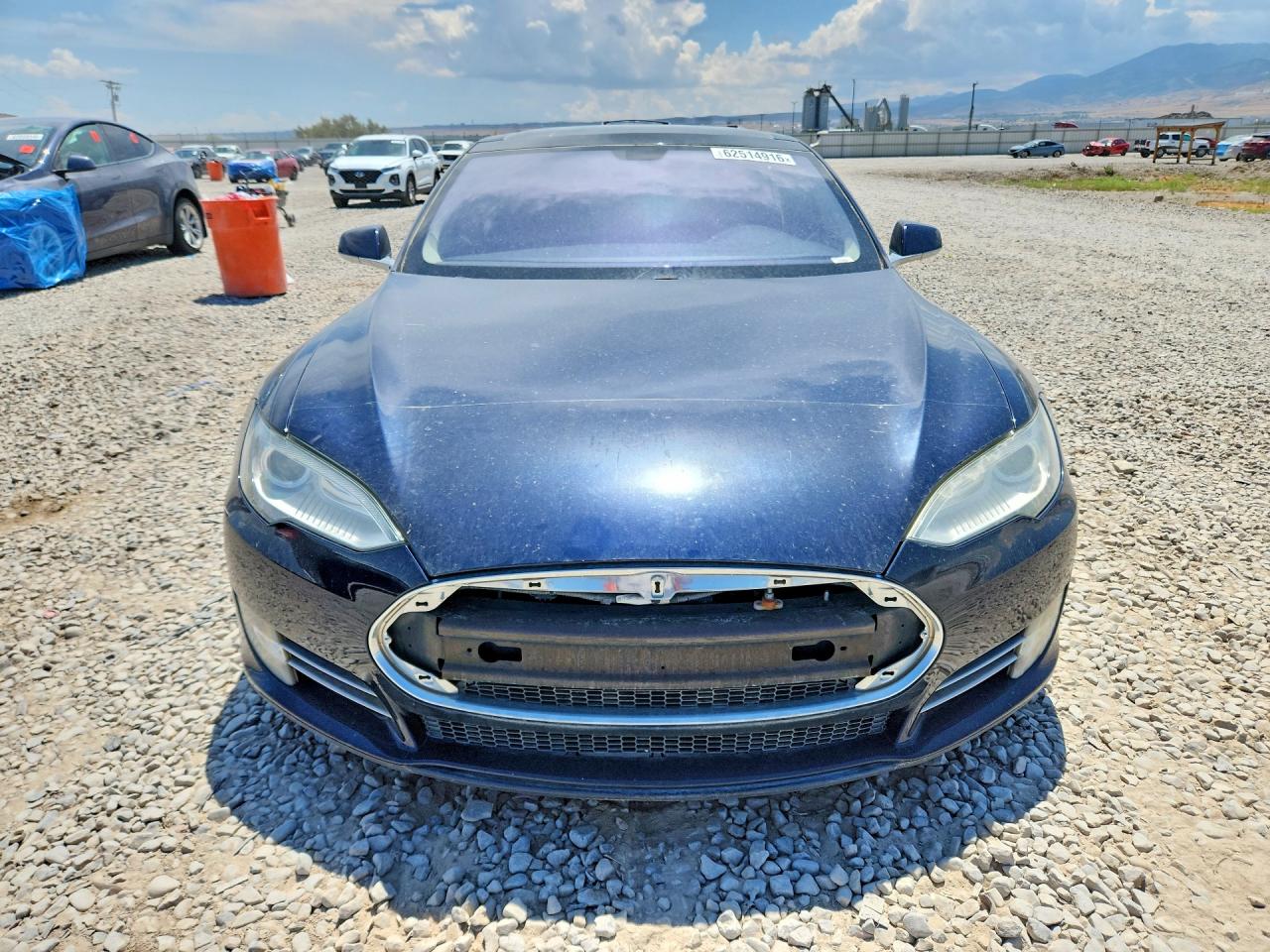 2013 Tesla Model S Blue vin: 5YJSA1DP1DFP06274