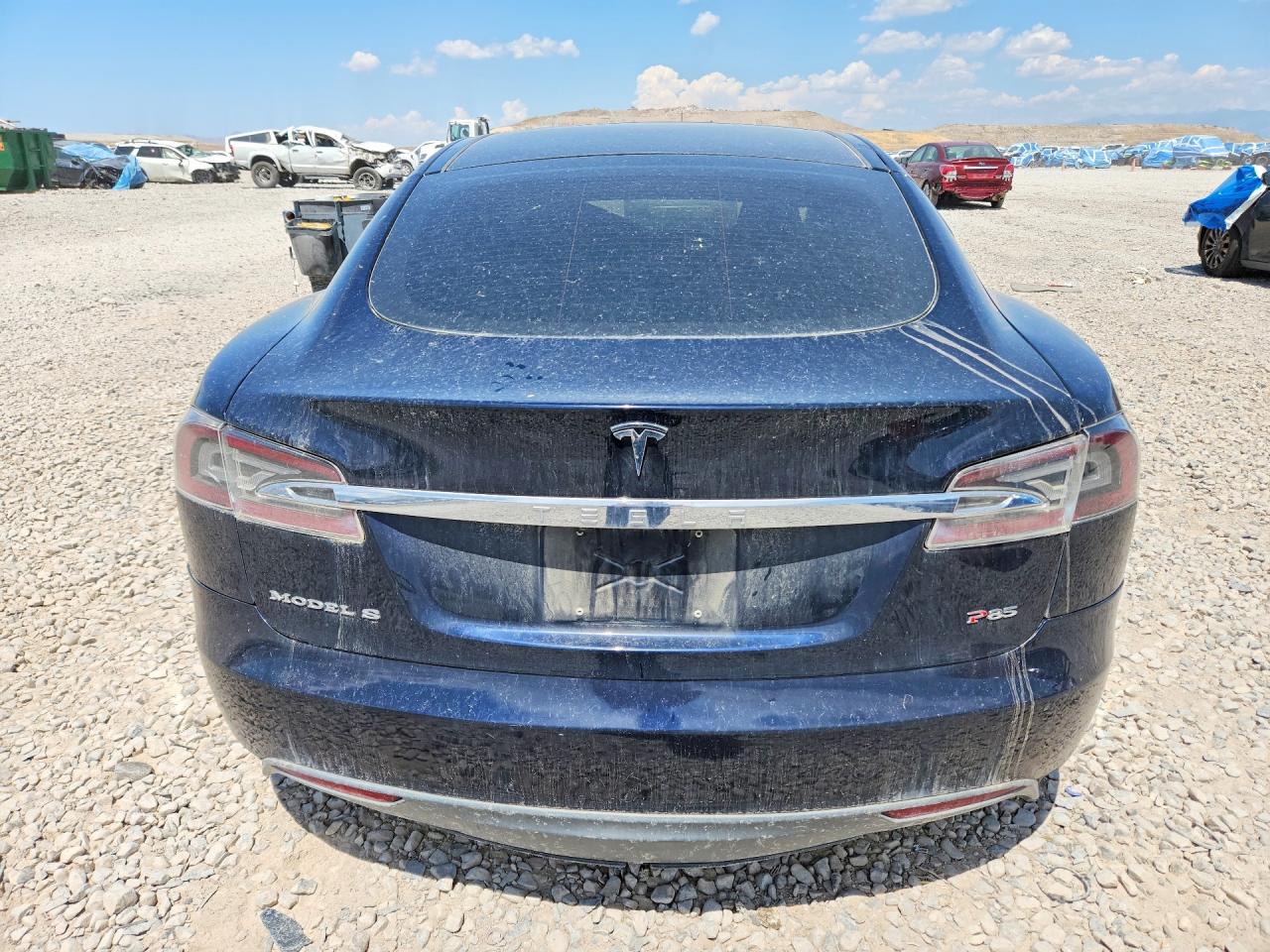 2013 Tesla Model S Blue vin: 5YJSA1DP1DFP06274