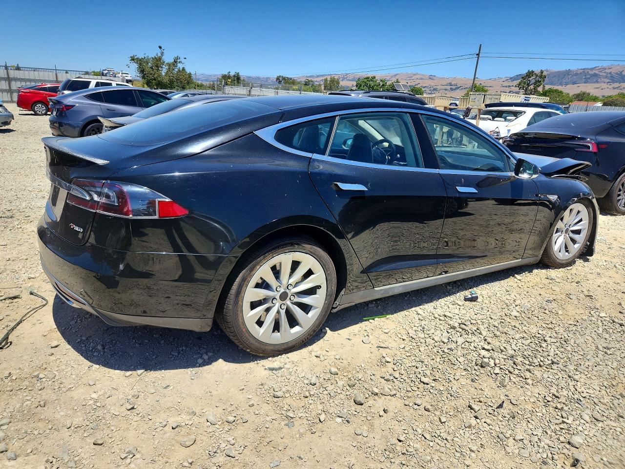 2013 Tesla Model S Black vin: 5YJSA1DP2DFP26016