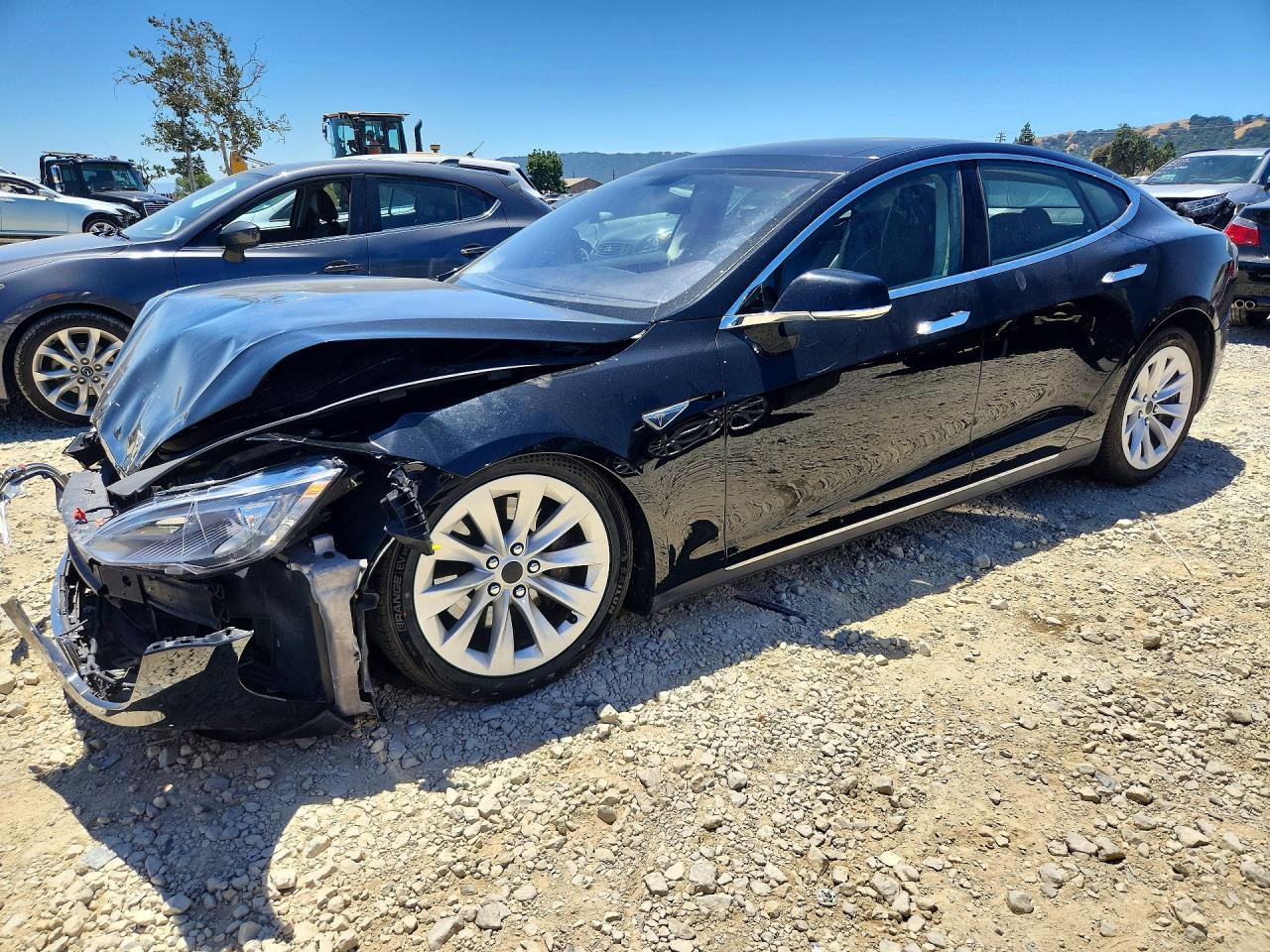 2013 Tesla Model S Black vin: 5YJSA1DP2DFP26016