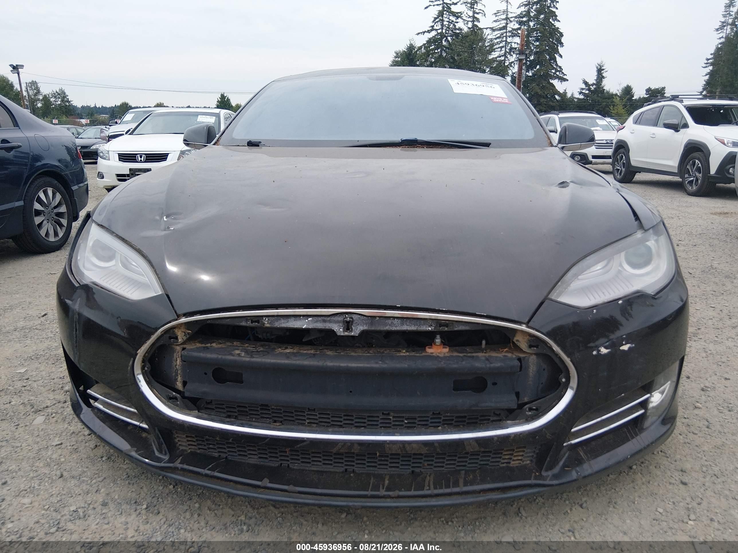2013 Tesla Model S Performance Black vin: 5YJSA1DP3DFP08639