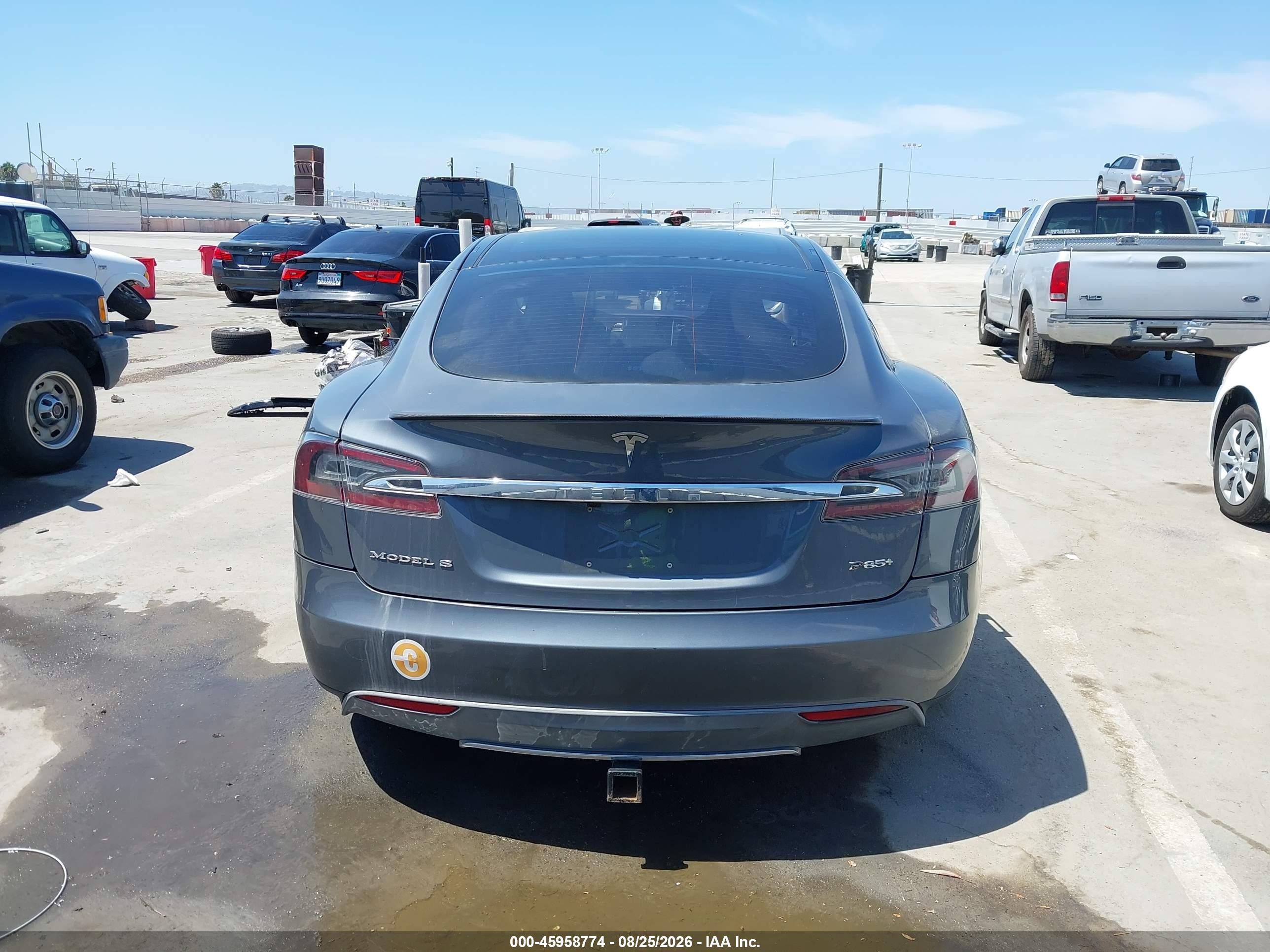 2013 Tesla Model S Performance Gray vin: 5YJSA1DP3DFP13582