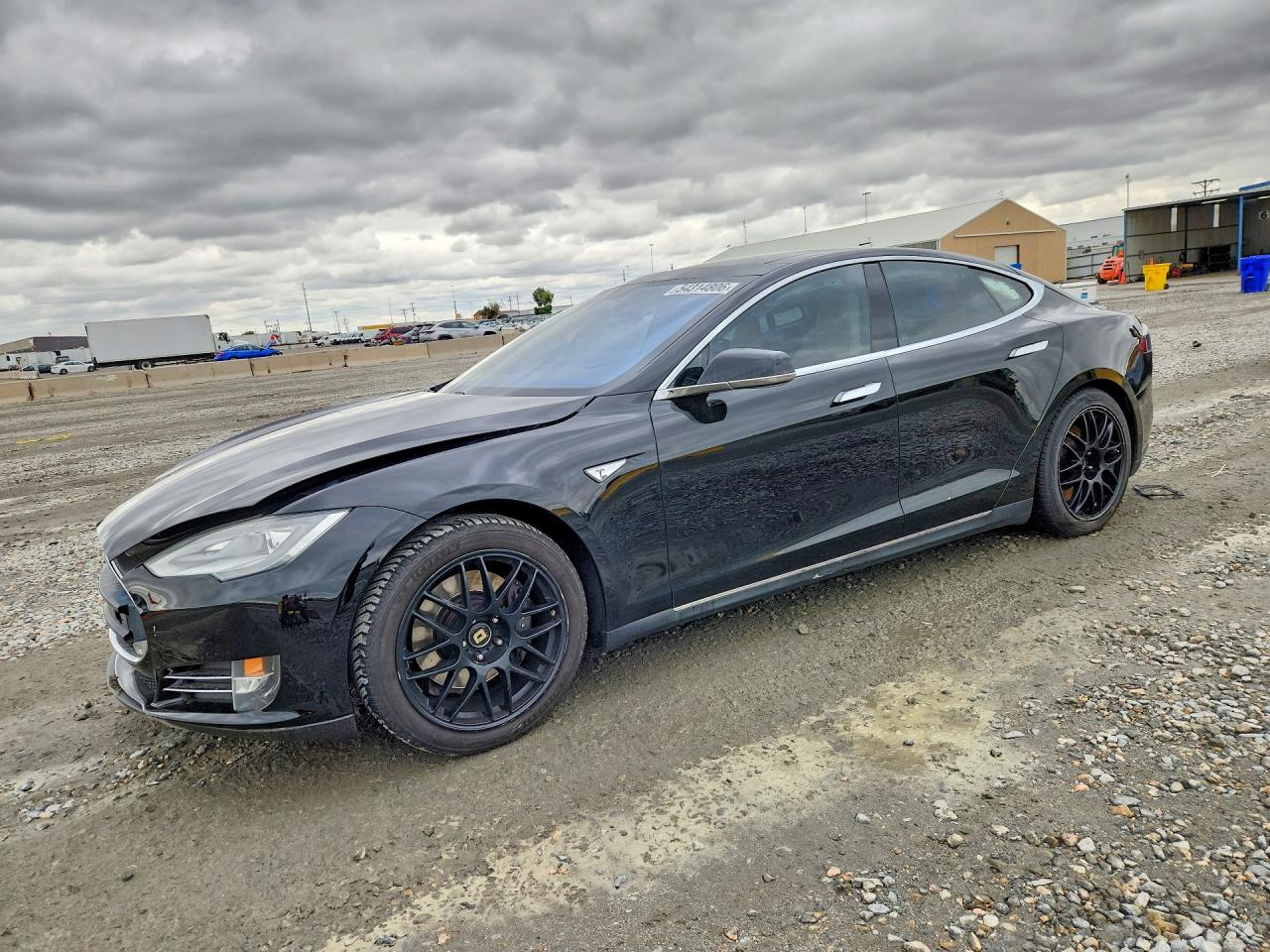 2013 Tesla Model S Black vin: 5YJSA1DP4DFP13638