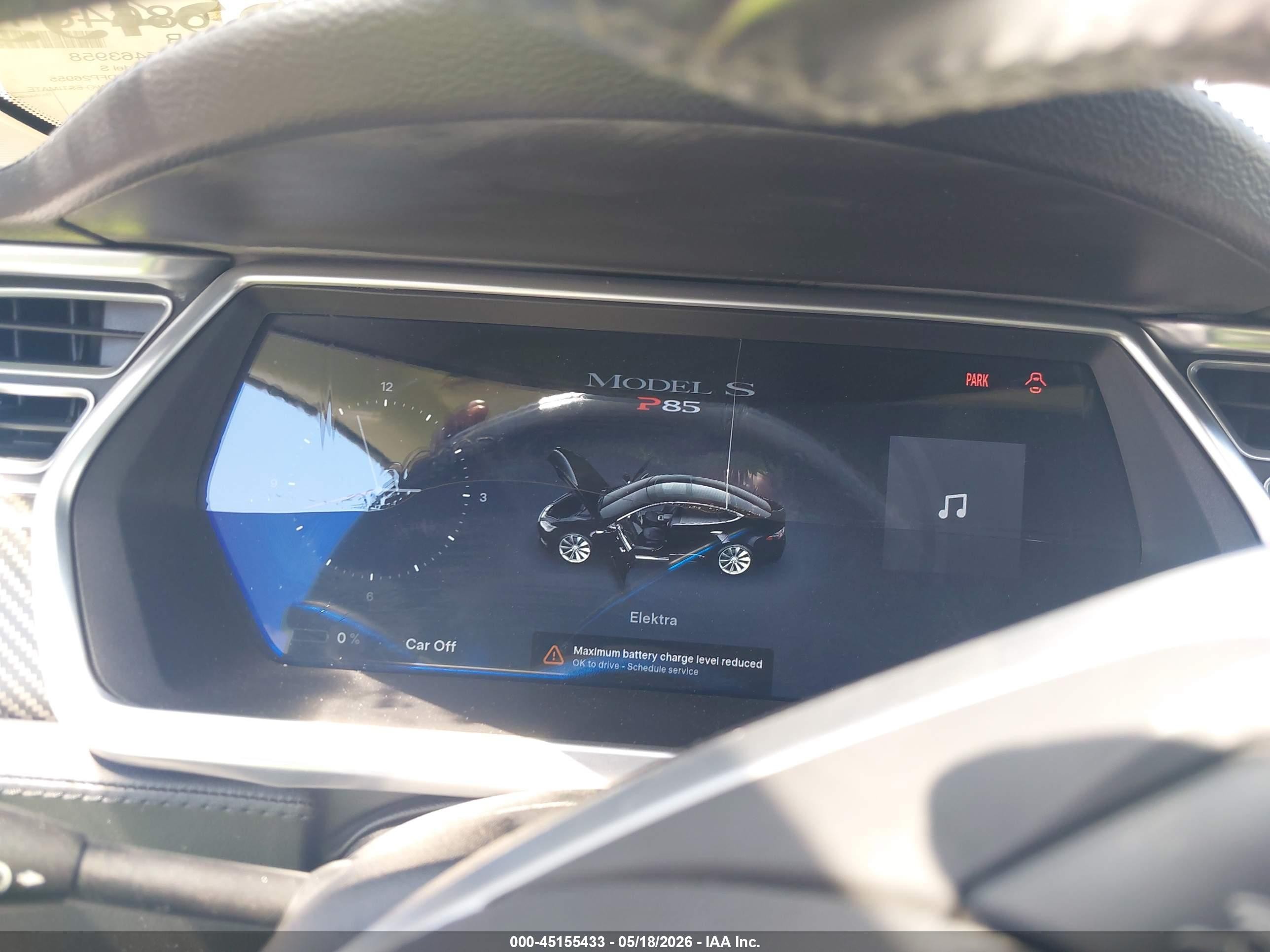 2013 Tesla Model S Performance Black vin: 5YJSA1DP4DFP26955