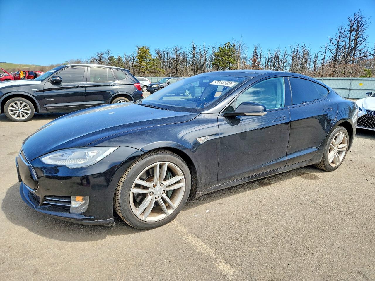 2013 Tesla Model S Black vin: 5YJSA1DP6DFP14029