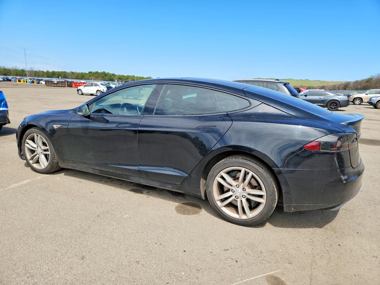 2013 Tesla Model S Black vin: 5YJSA1DP6DFP14029