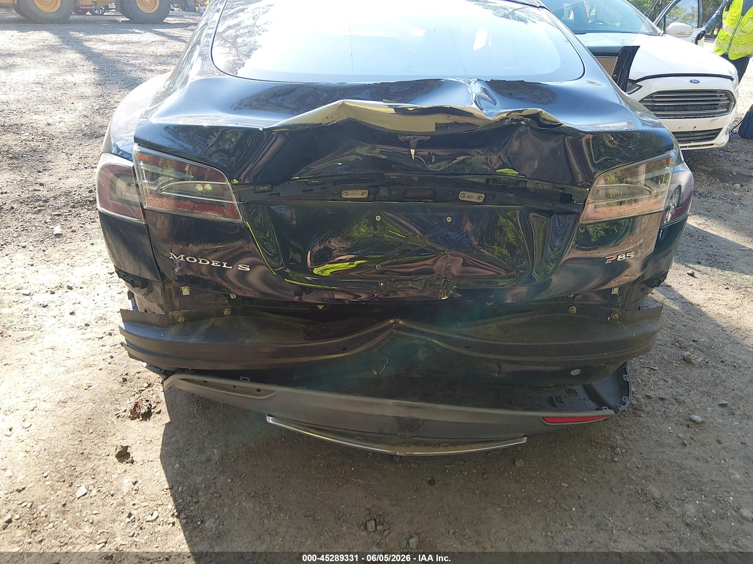 2013 Tesla Model S Performance Dark Blue vin: 5YJSA1DPXDFP15751