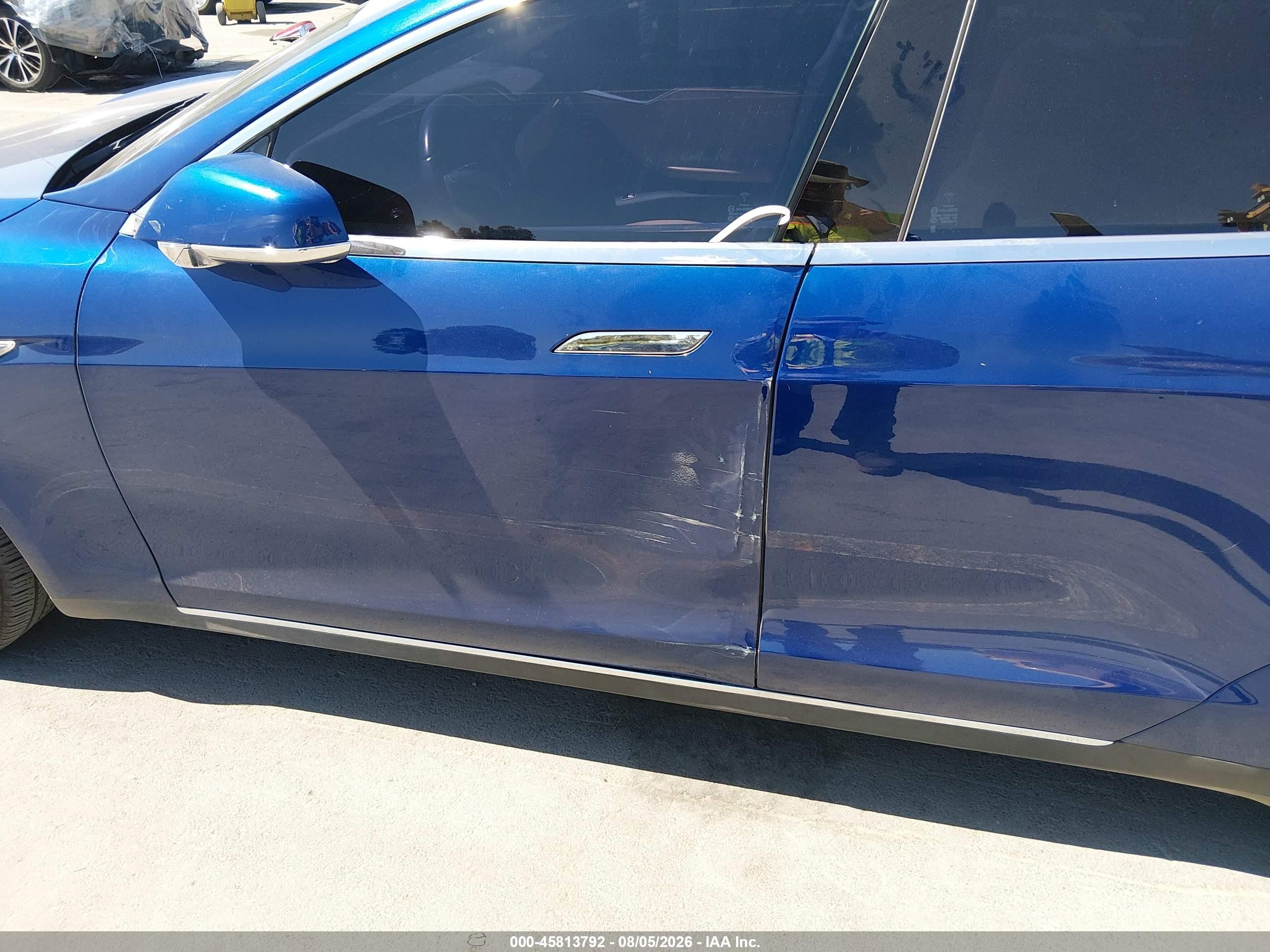 2015 Tesla Model S 60/70/85 Blue vin: 5YJSA1E15FF113885