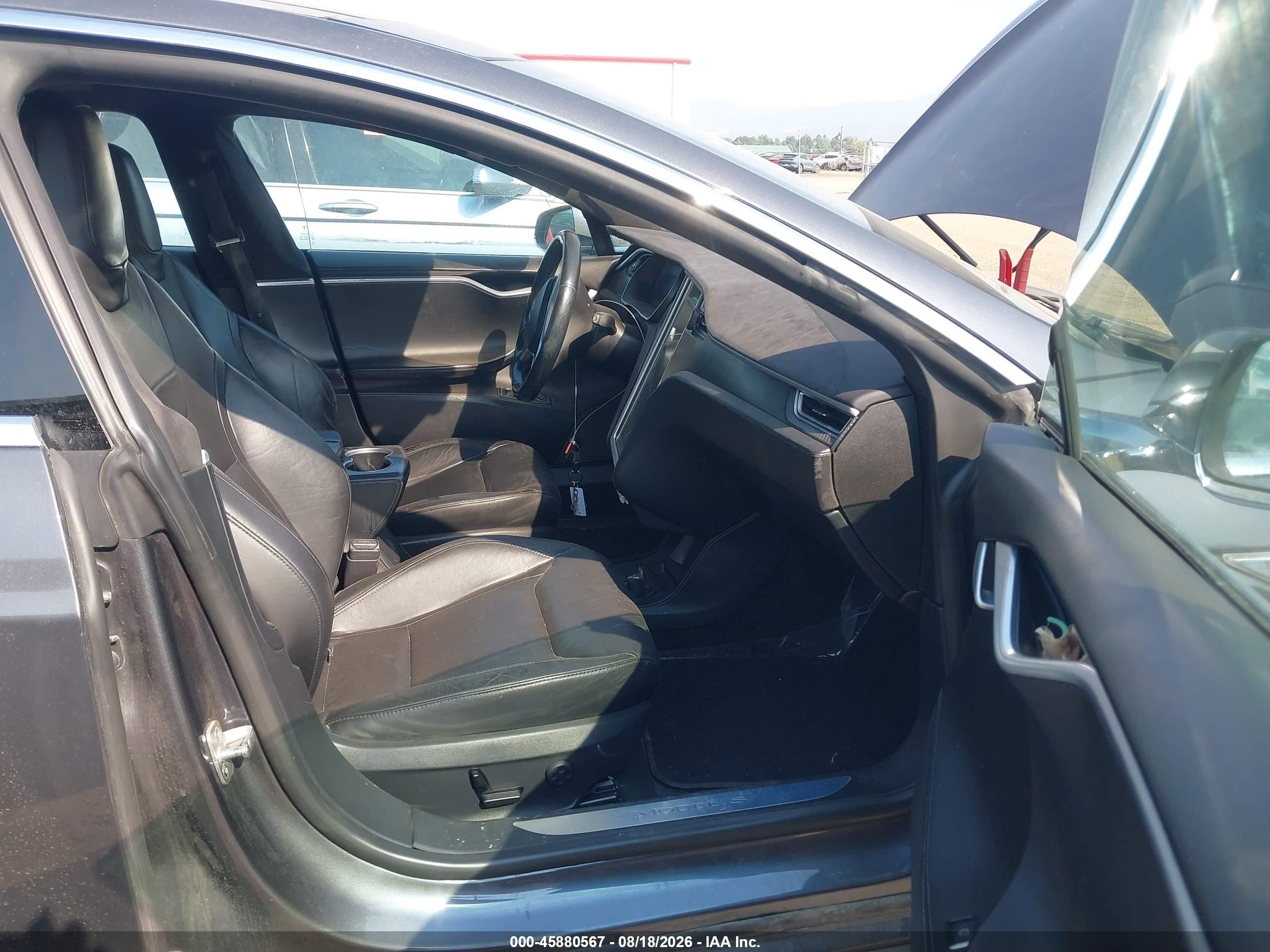 2015 Tesla Model S 70d/85d/p85d Gray vin: 5YJSA1E21FF118669