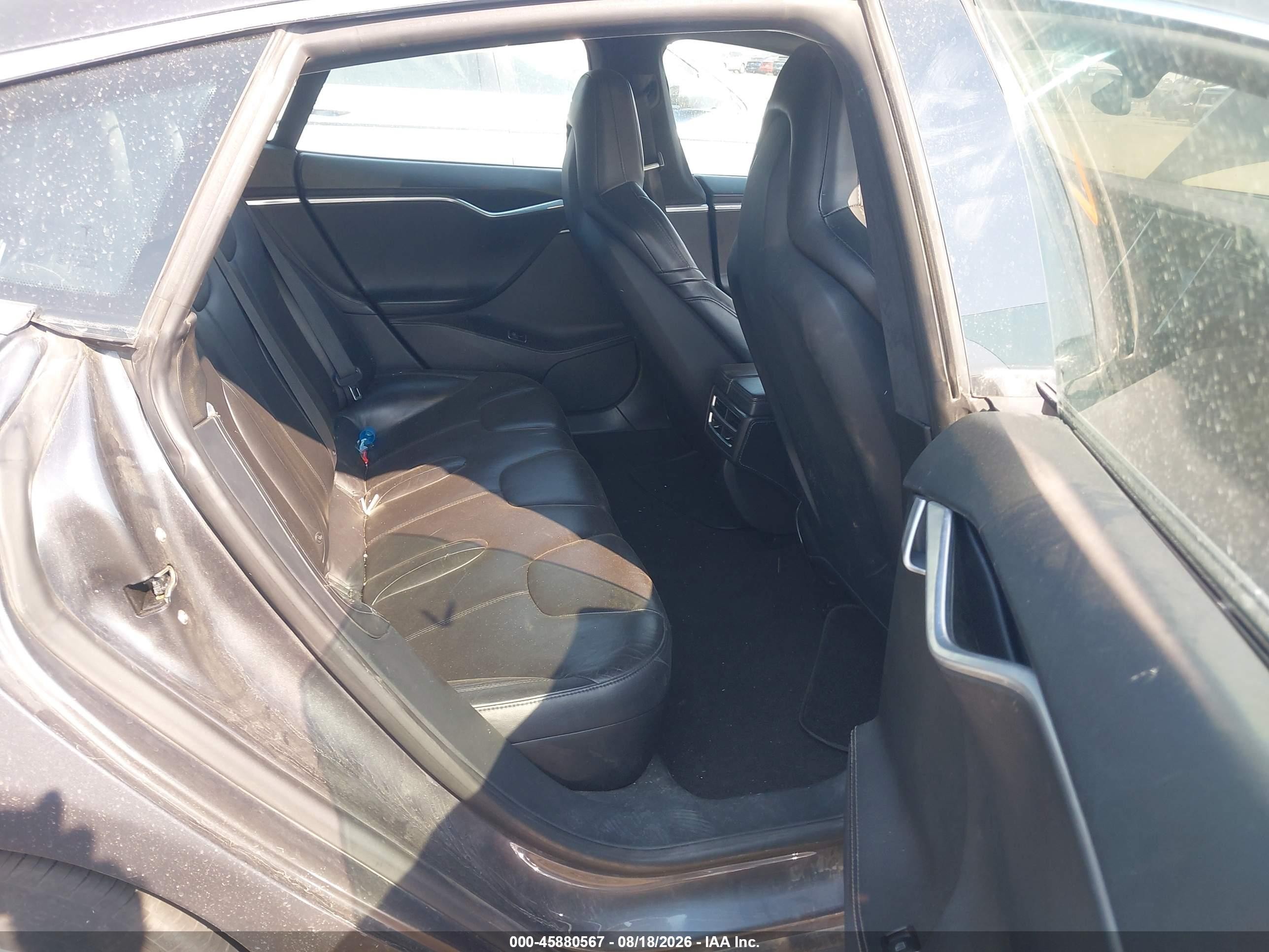 2015 Tesla Model S 70d/85d/p85d Gray vin: 5YJSA1E21FF118669