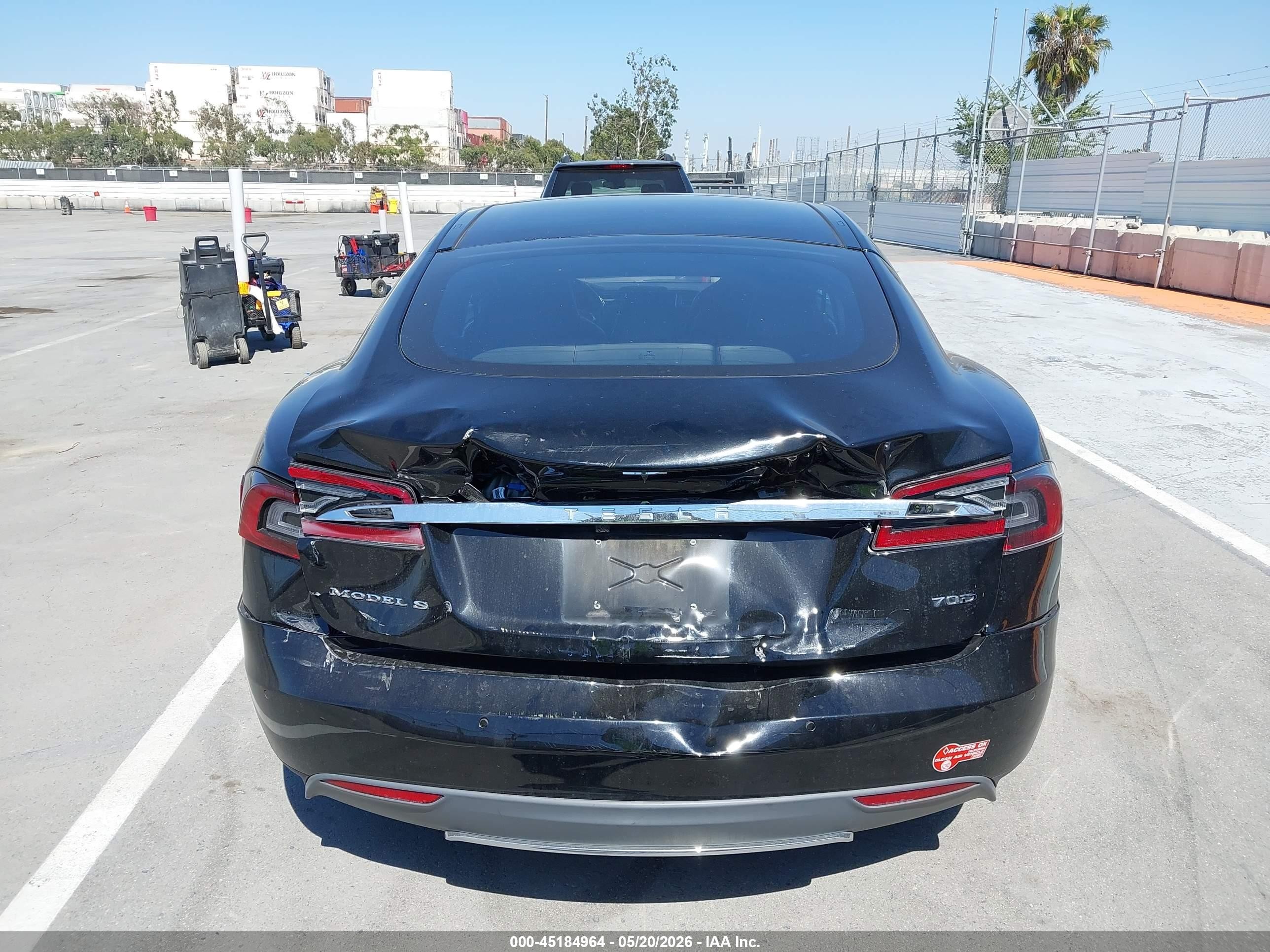 2015 Tesla Model S 70d/85d/p85d Black vin: 5YJSA1E22FF104117