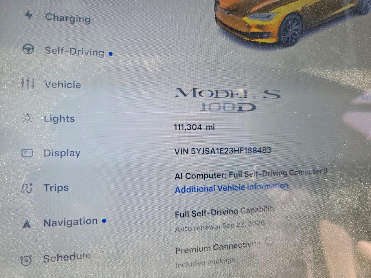 2017 Tesla Model S Черный vin: 5YJSA1E23HF188483