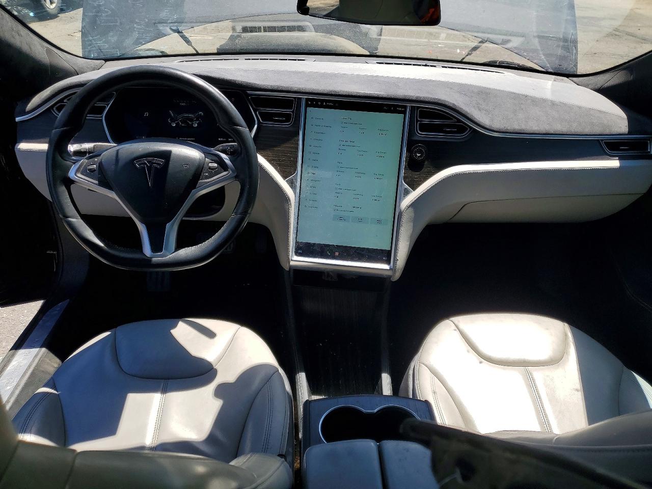 2015 Tesla Model S Black vin: 5YJSA1E26FF108459