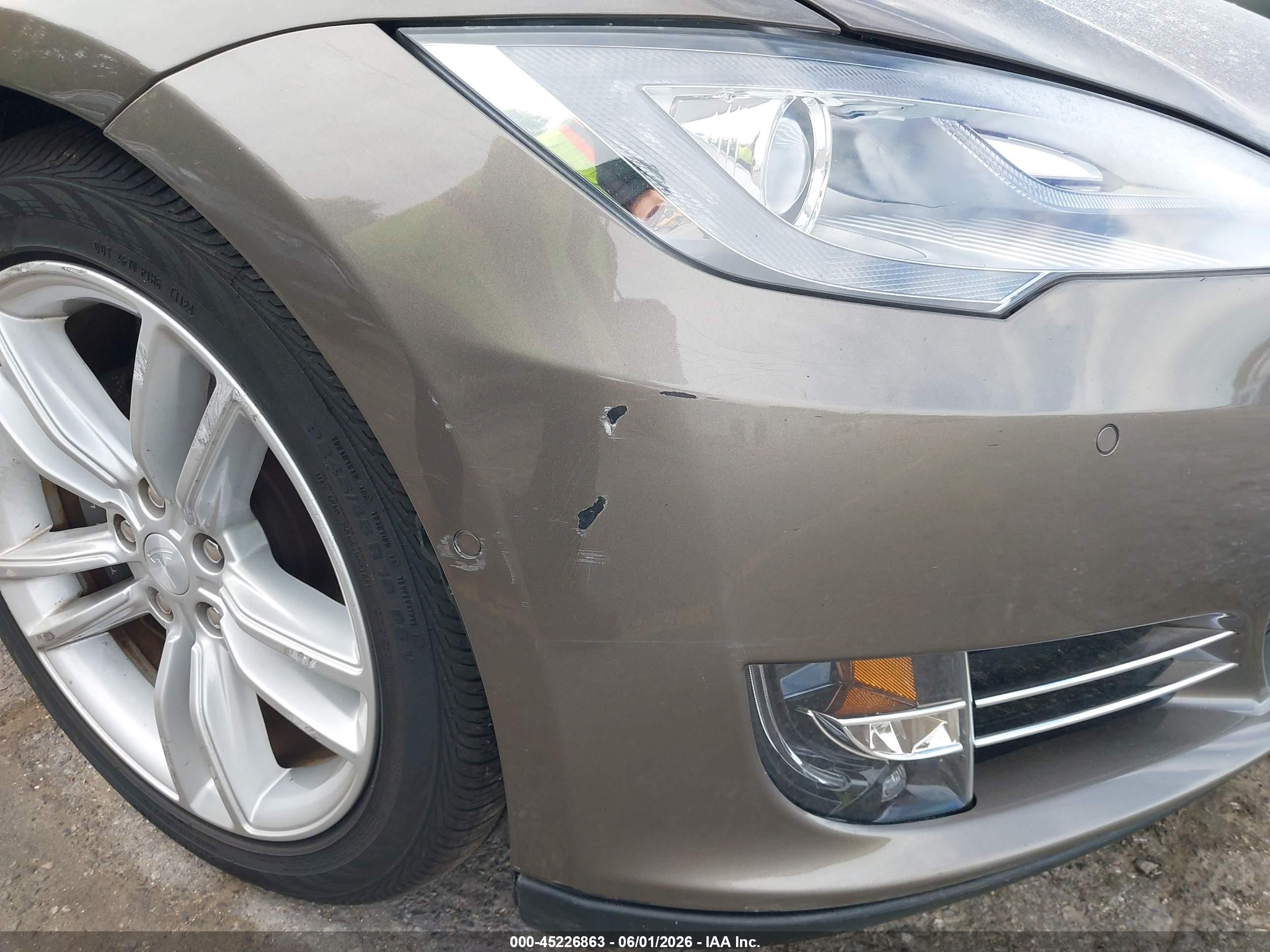 2015 Tesla Model S 70d/85d/p85d Brown vin: 5YJSA1E26FF119607