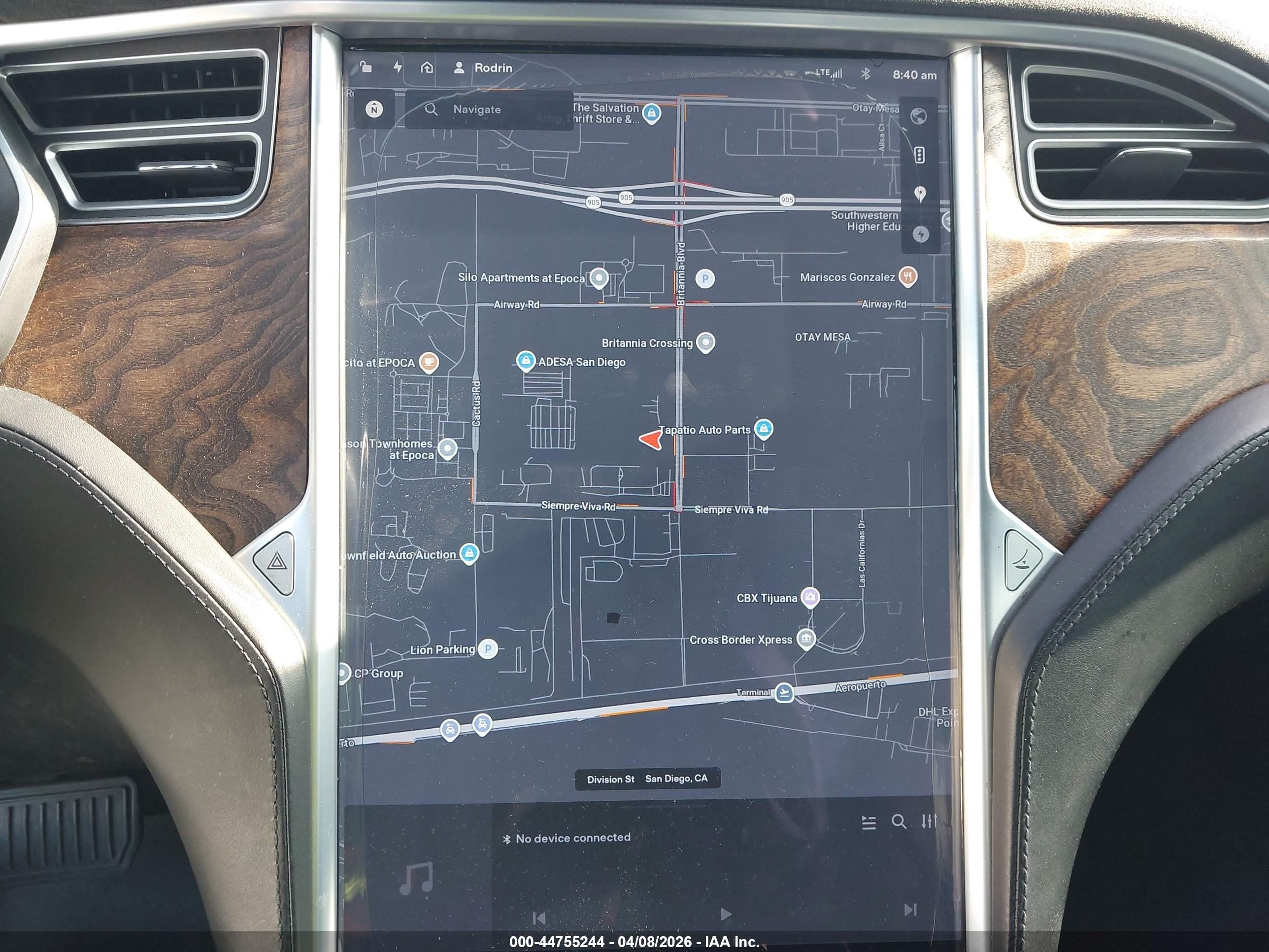 2016 Tesla Model S 60d/70d/75d/85d/90d Черный vin: 5YJSA1E28GF153968