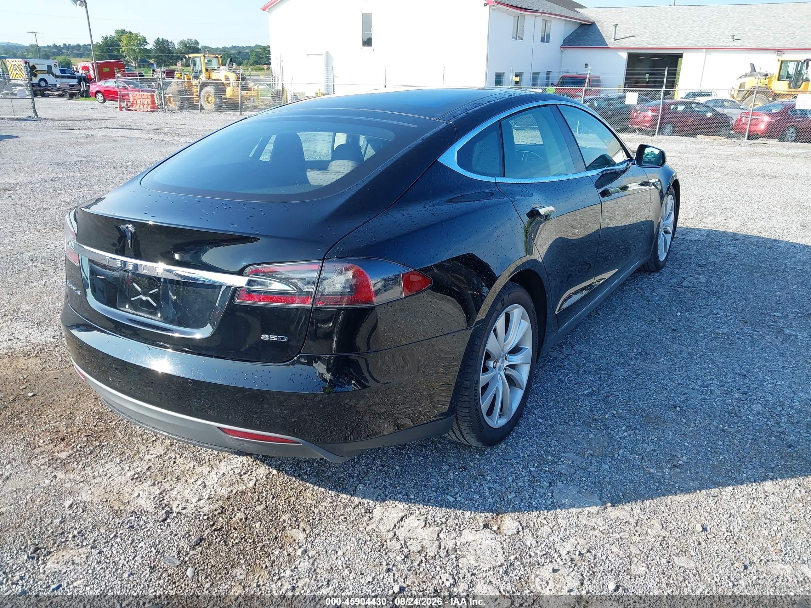 2015 Tesla Model S 70d/85d/p85d Черный vin: 5YJSA1E2XFF111879