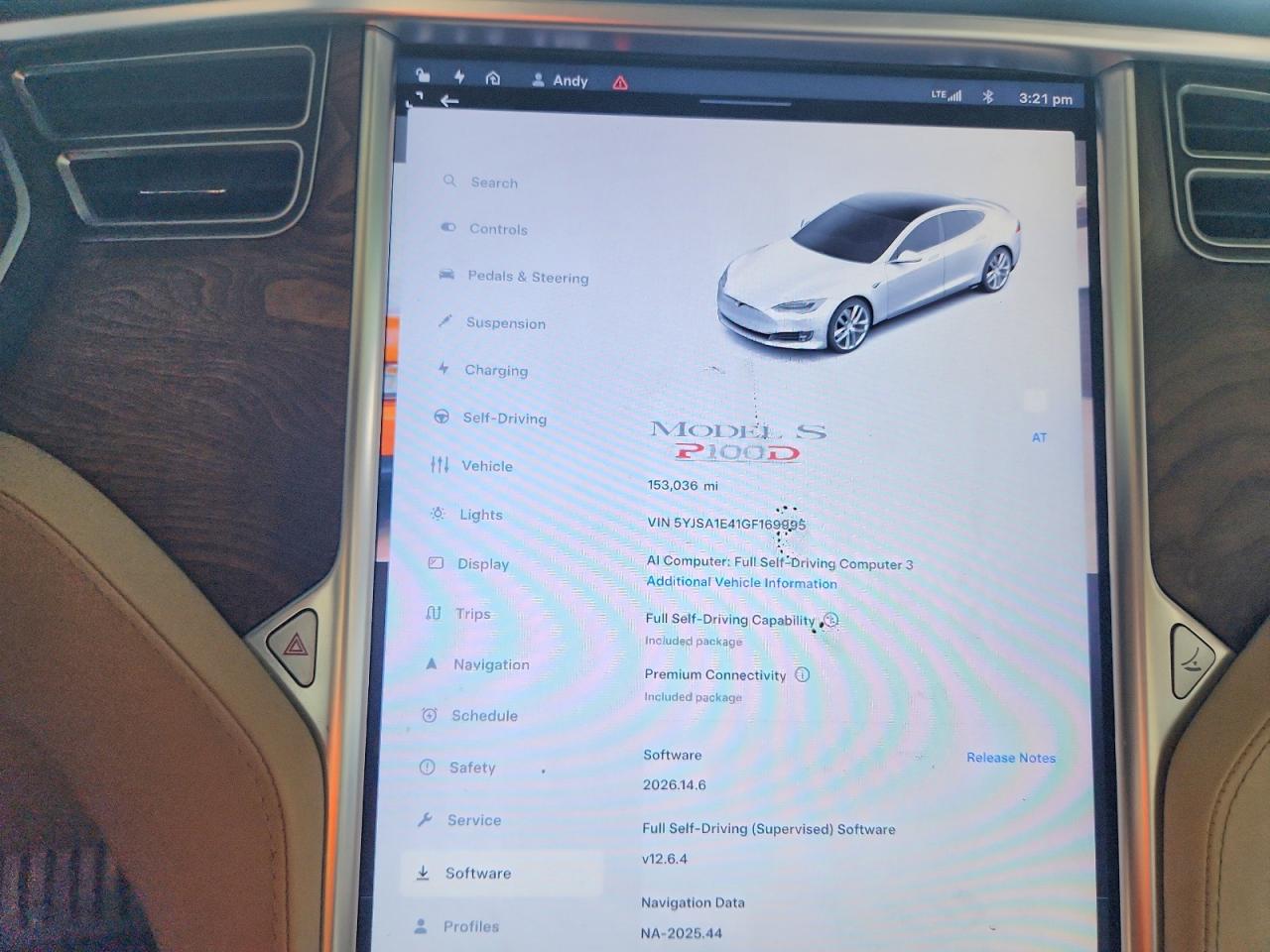 2016 Tesla Model S White vin: 5YJSA1E41GF169995