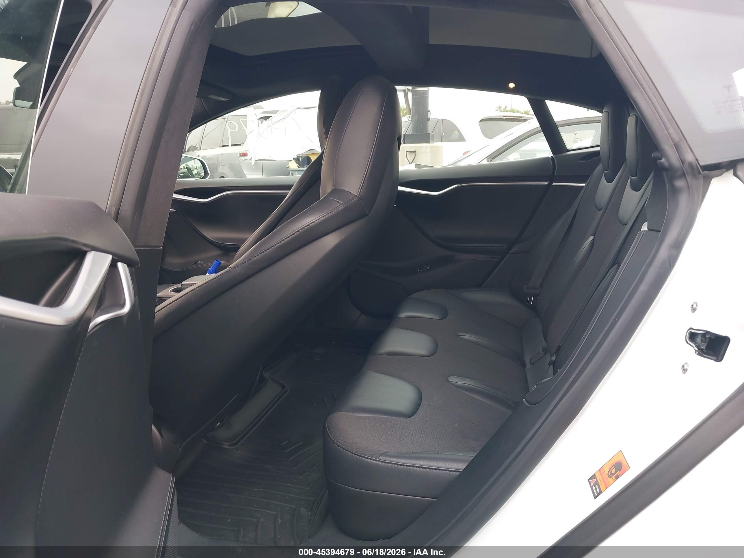 2015 Tesla Model S 85d/p85d White vin: 5YJSA1E42FF120299