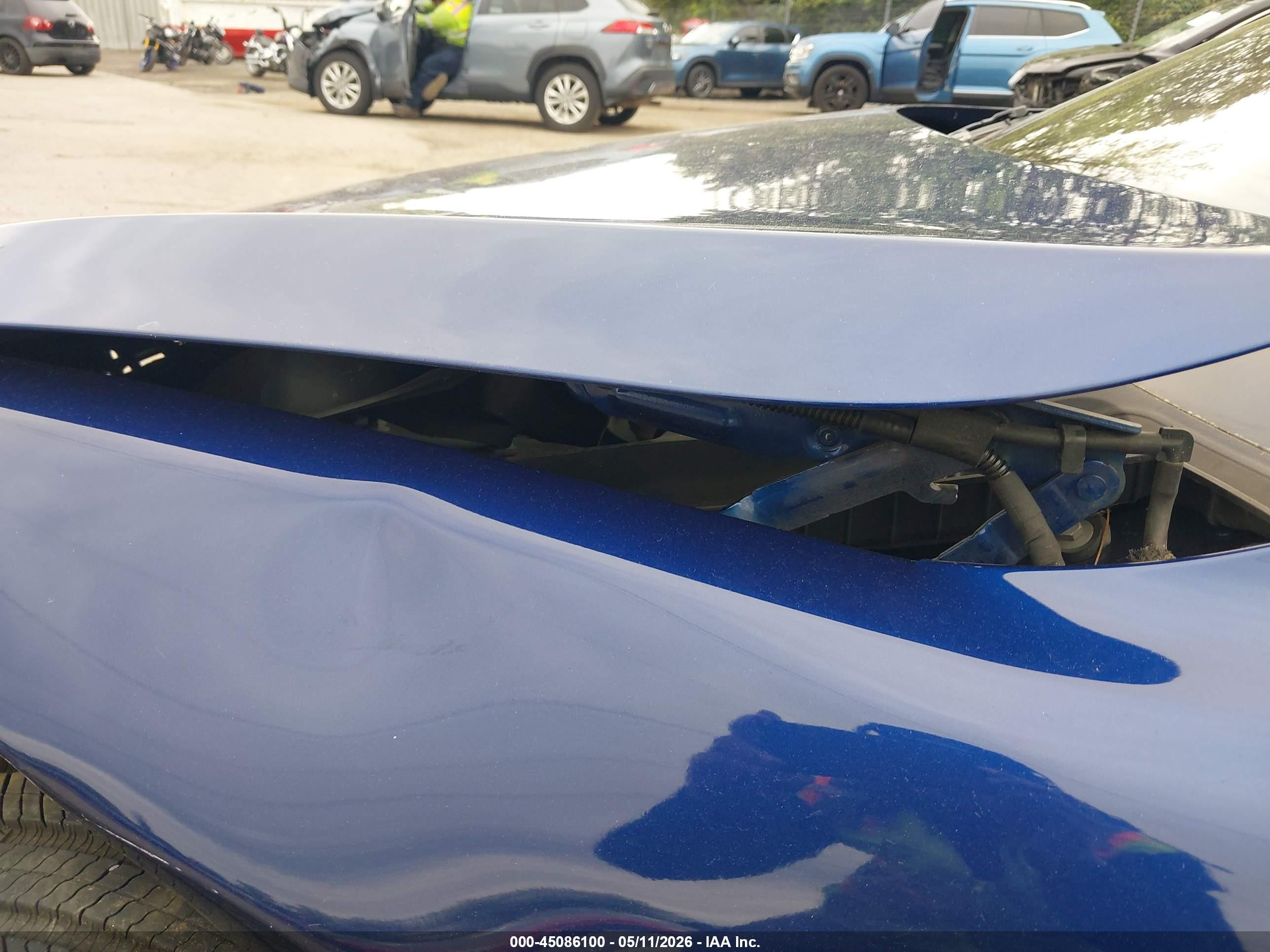 2015 Tesla Model S 85d/p85d Синий vin: 5YJSA1E44FF114648