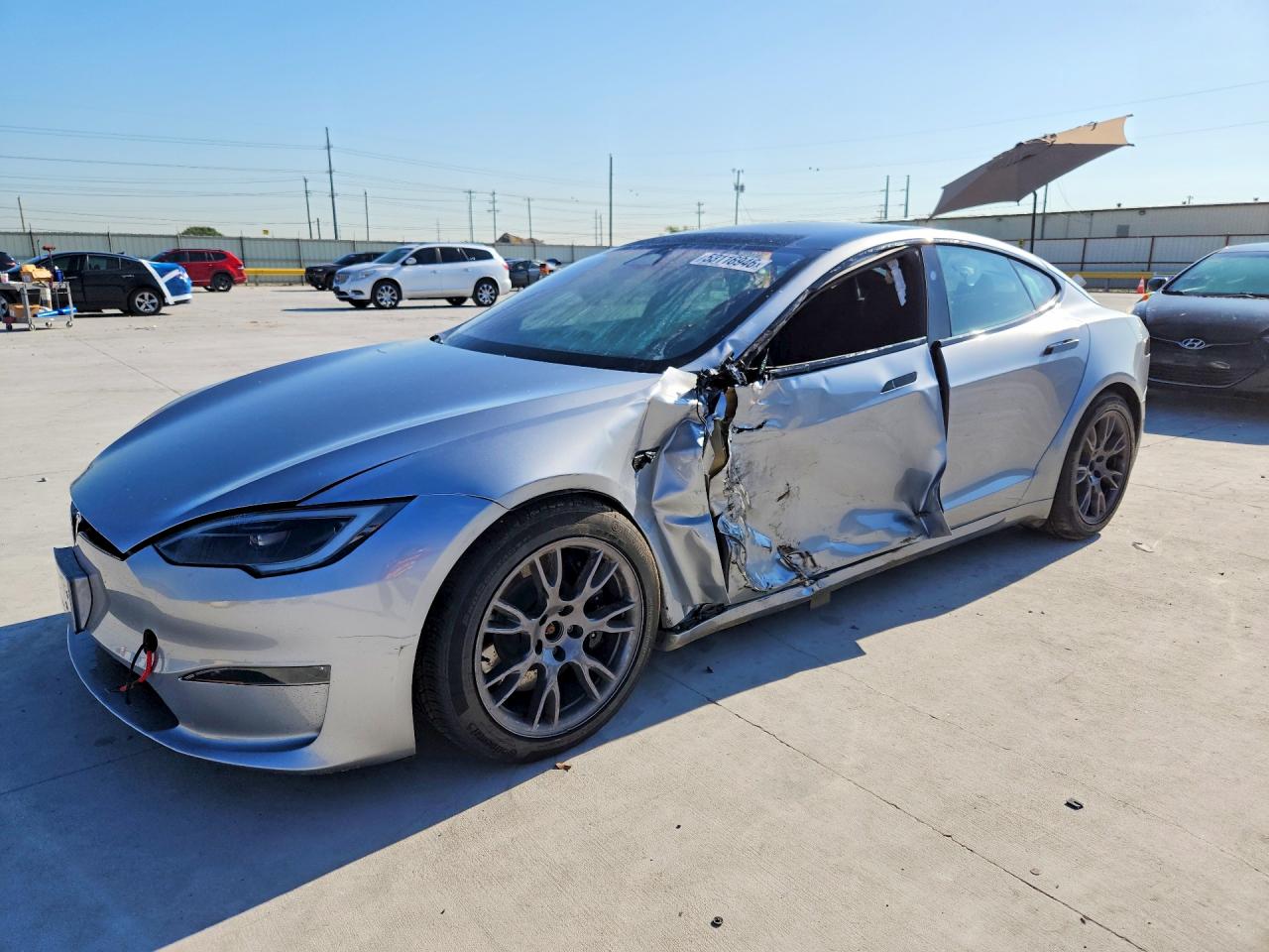2025 Tesla Model S Silver vin: 5YJSA1E58SF551202