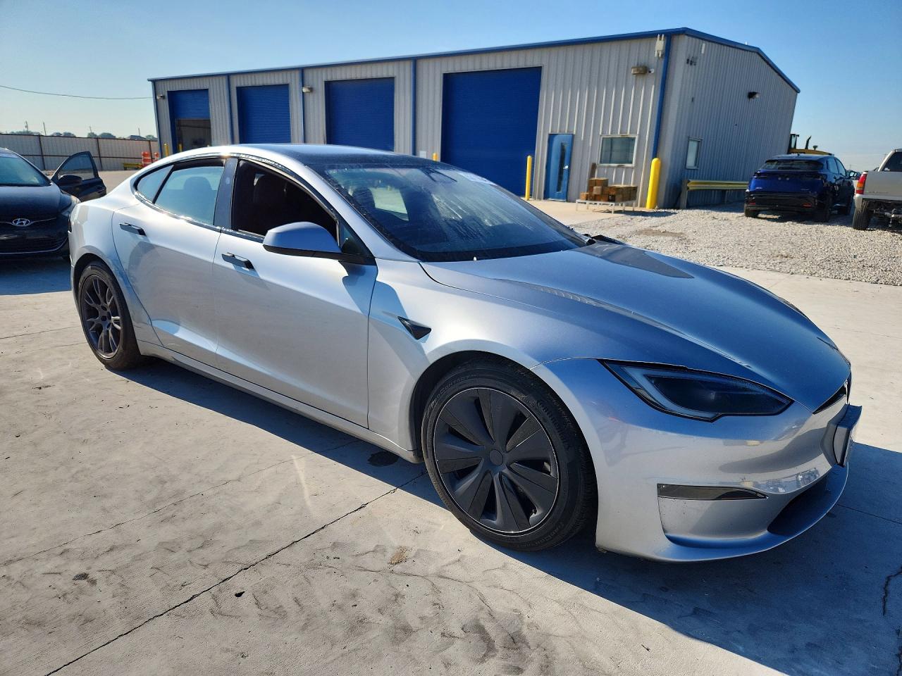 2025 Tesla Model S Silver vin: 5YJSA1E58SF551202